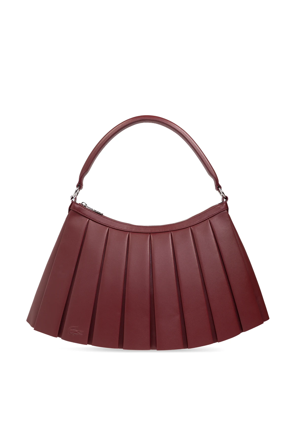 BURGUNDY Shoulder bag Lenglen Medium