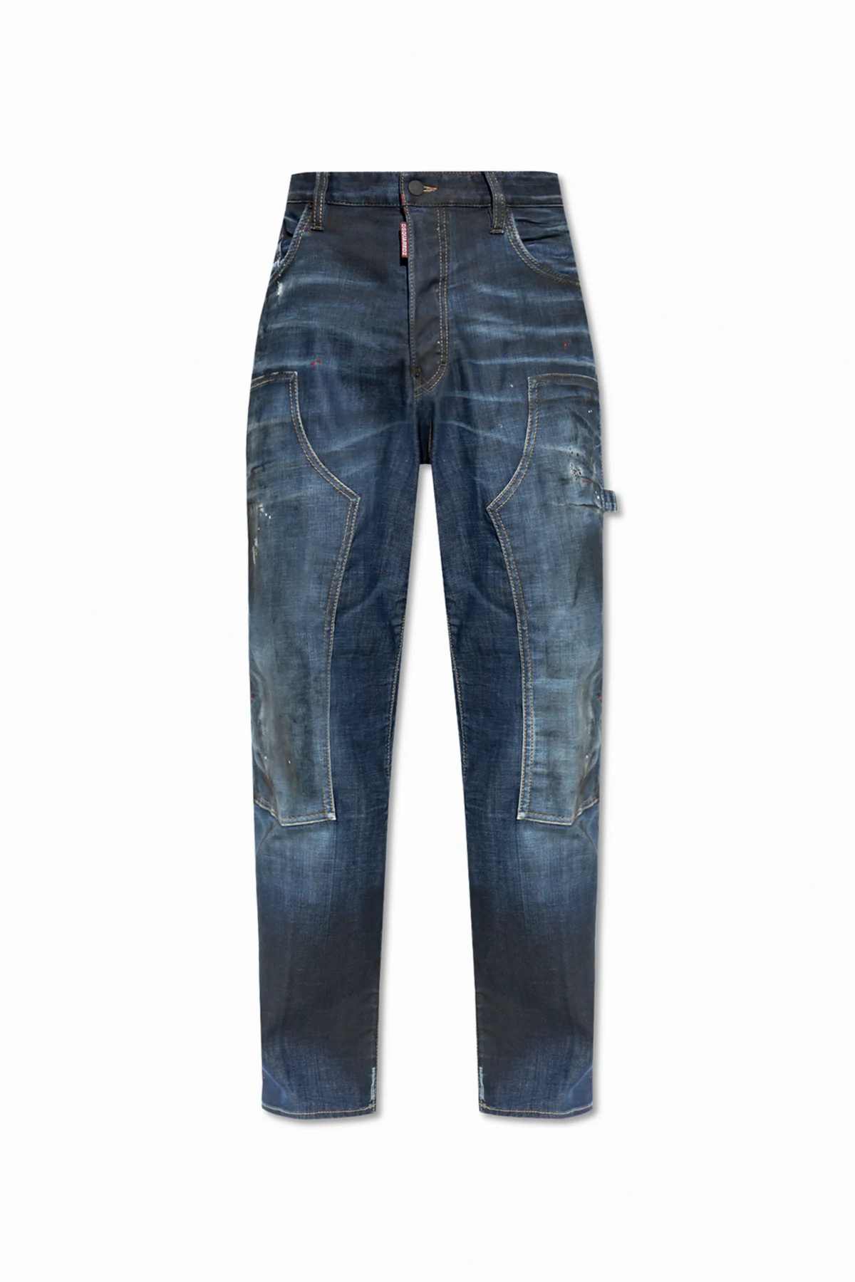 Jeansy typu `loose`