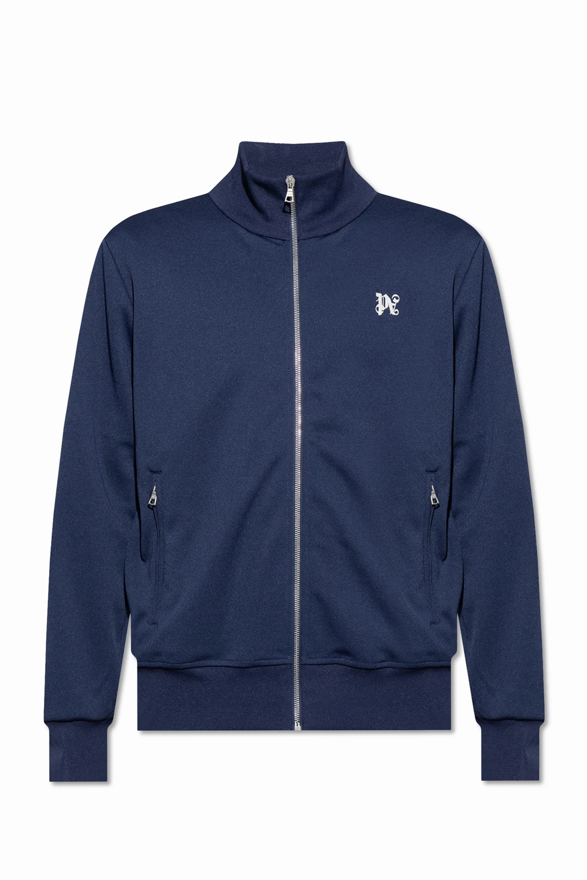 NAVY BLUE Sweatshirt with standing collar