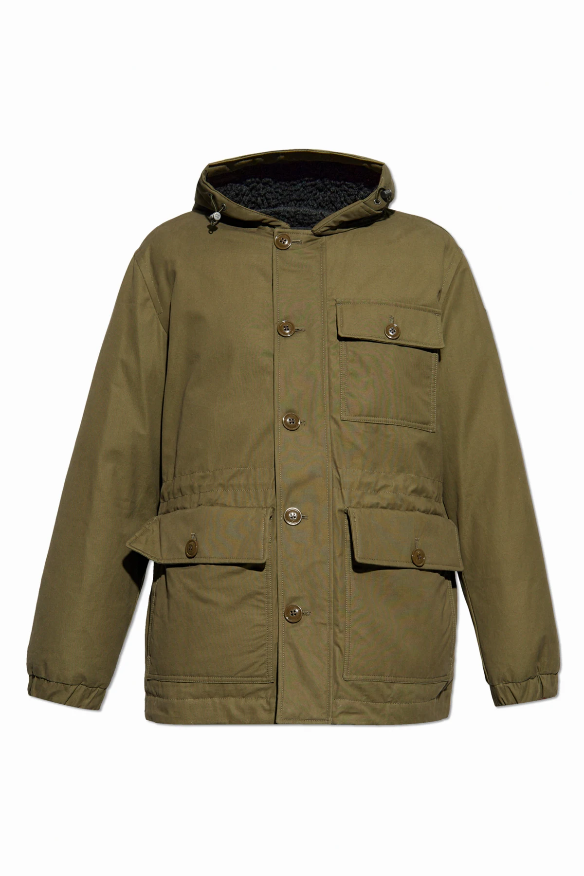 Baumwollparka mit Kapuze