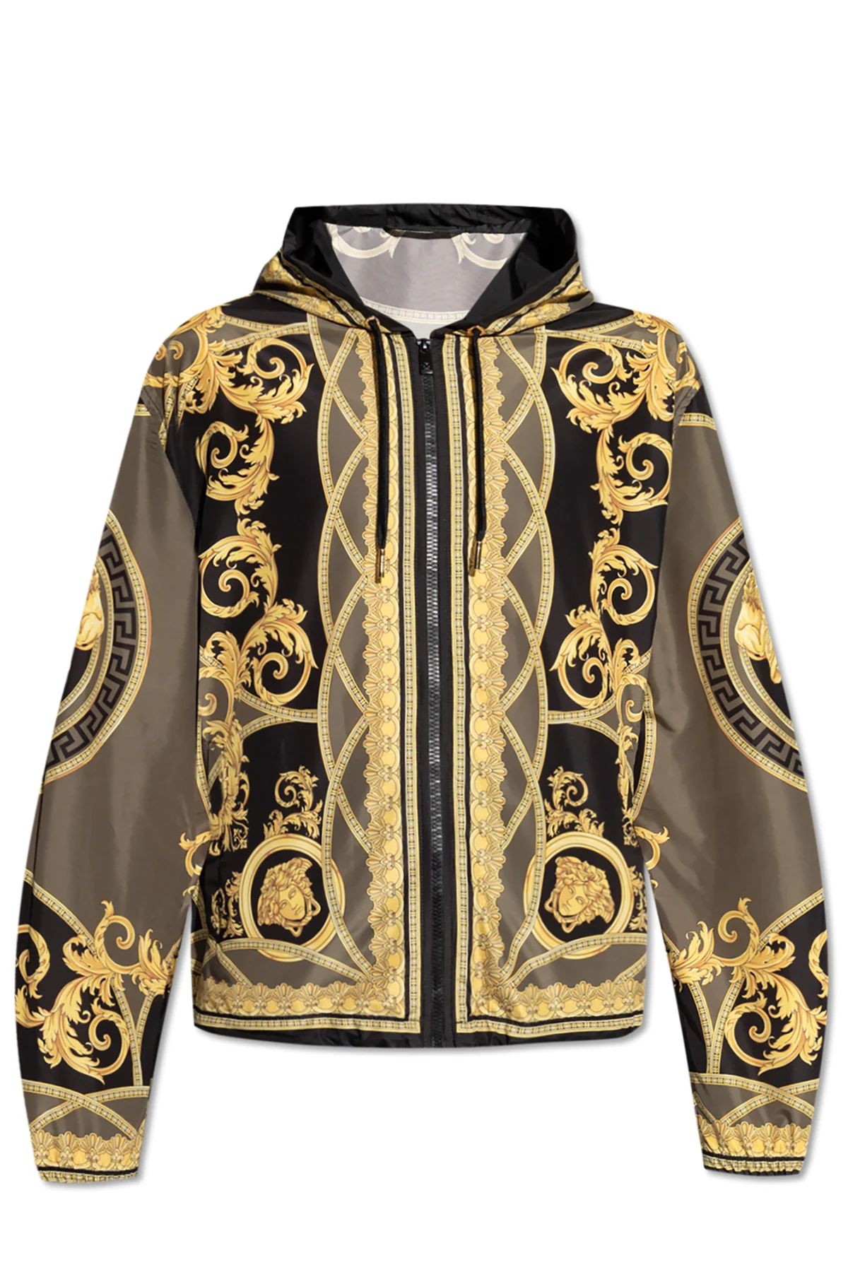 BLACK Jacket with pattern