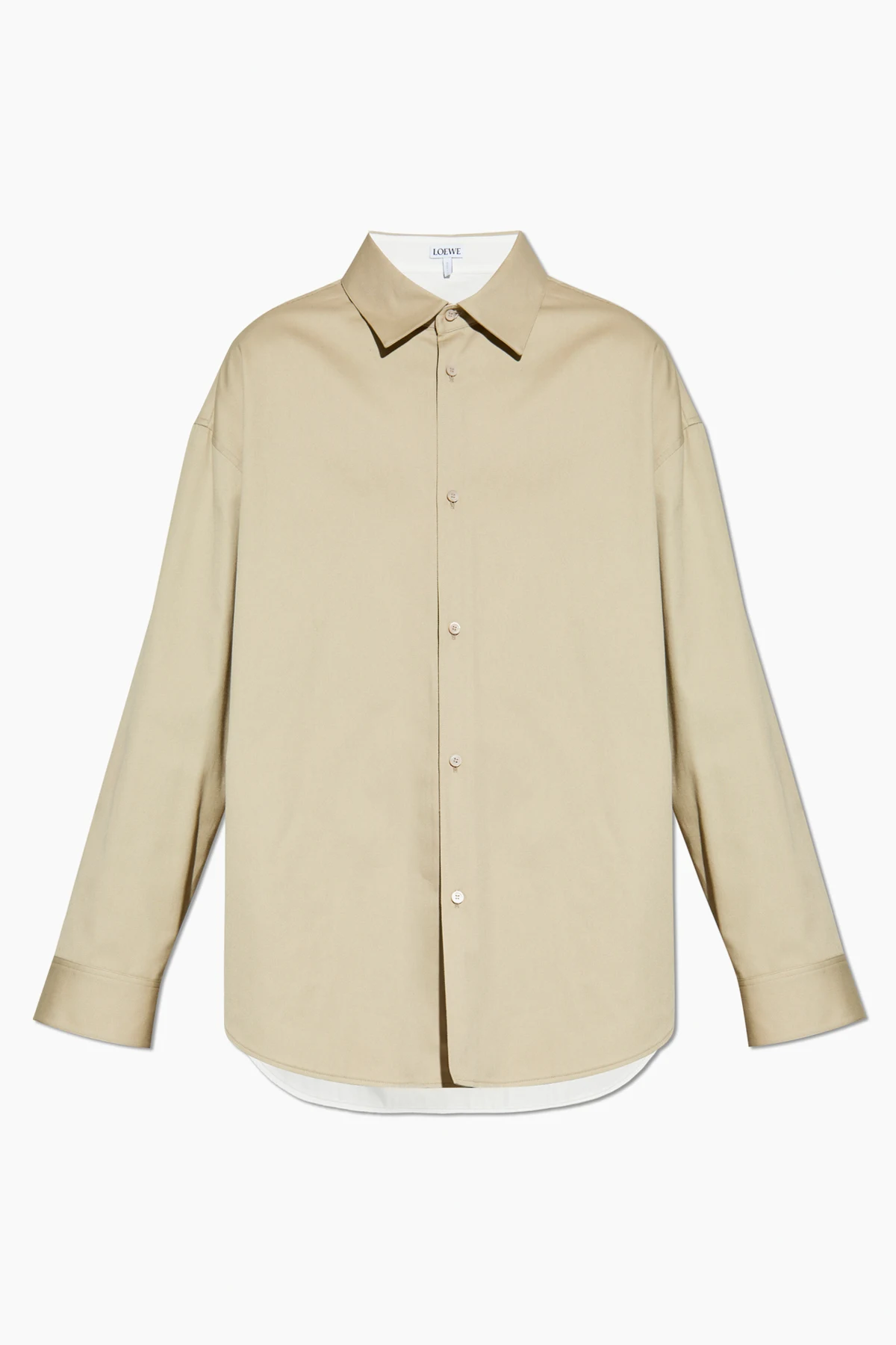 beige Cotton shirt