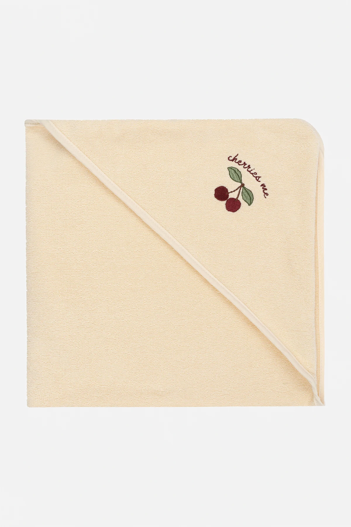 cream Hooded Towel