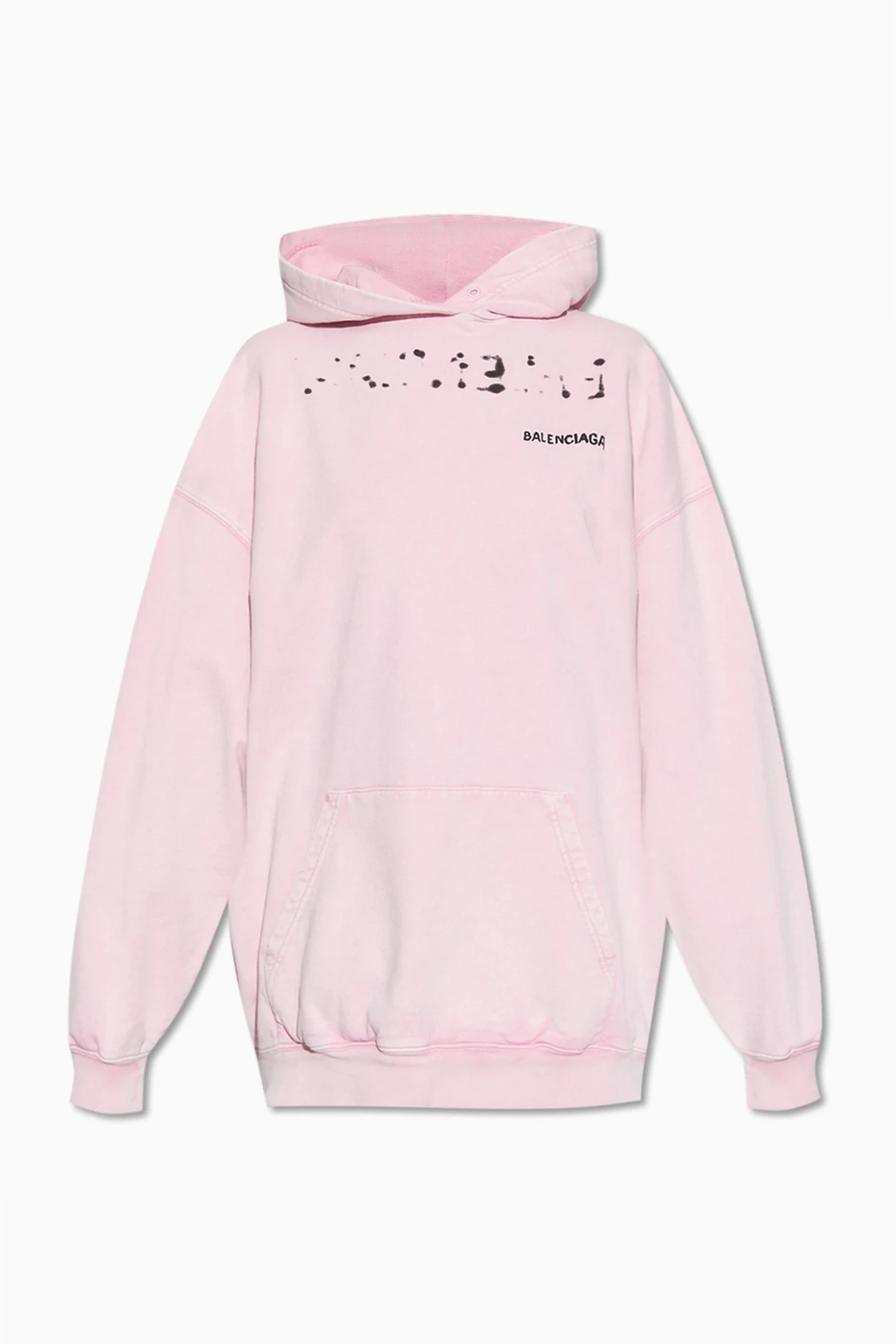 Logo-printed hoodie