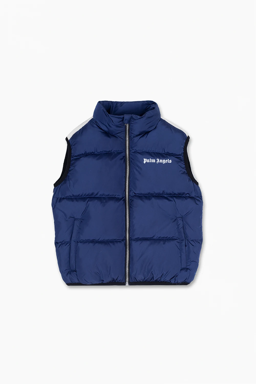 NAVY BLUE Vest with logo