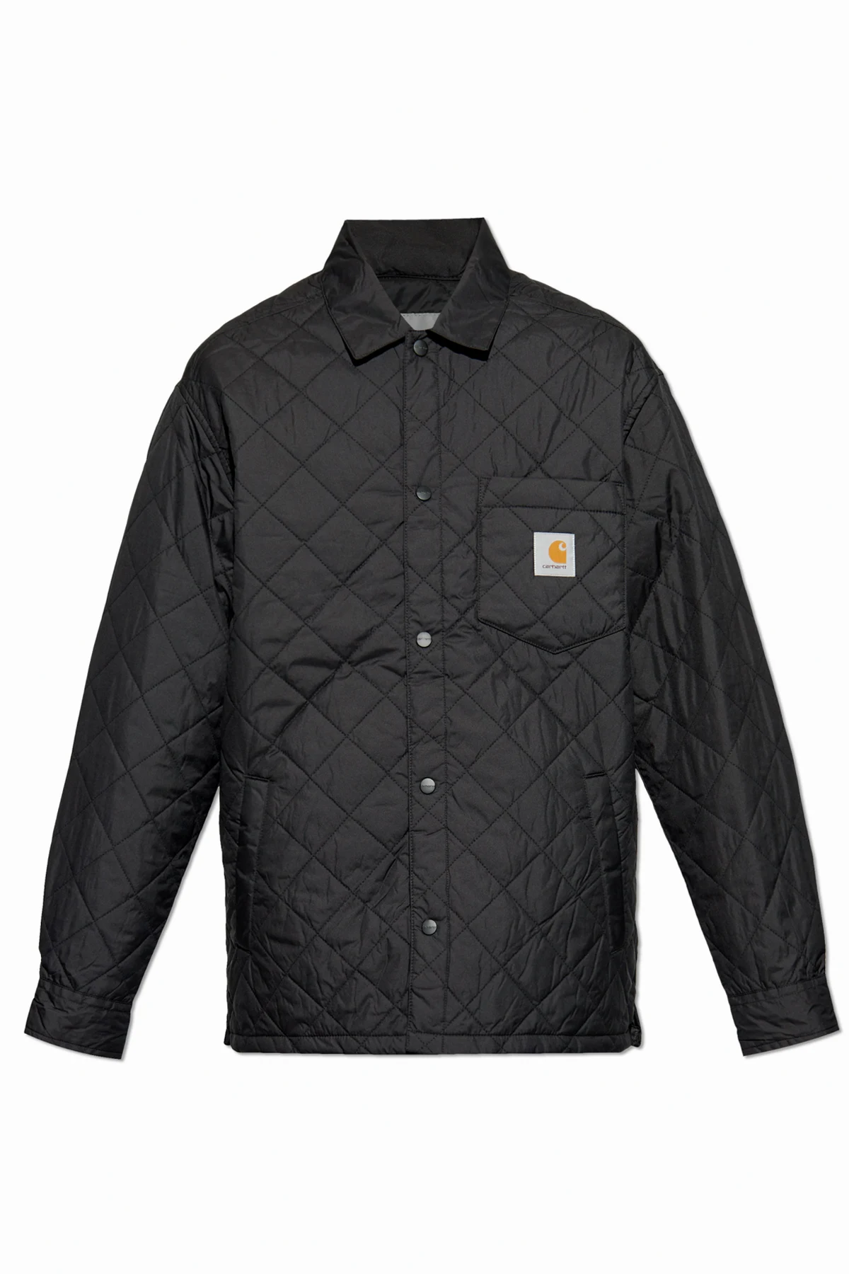 Gestepptes Jacke mit Logo-Patch