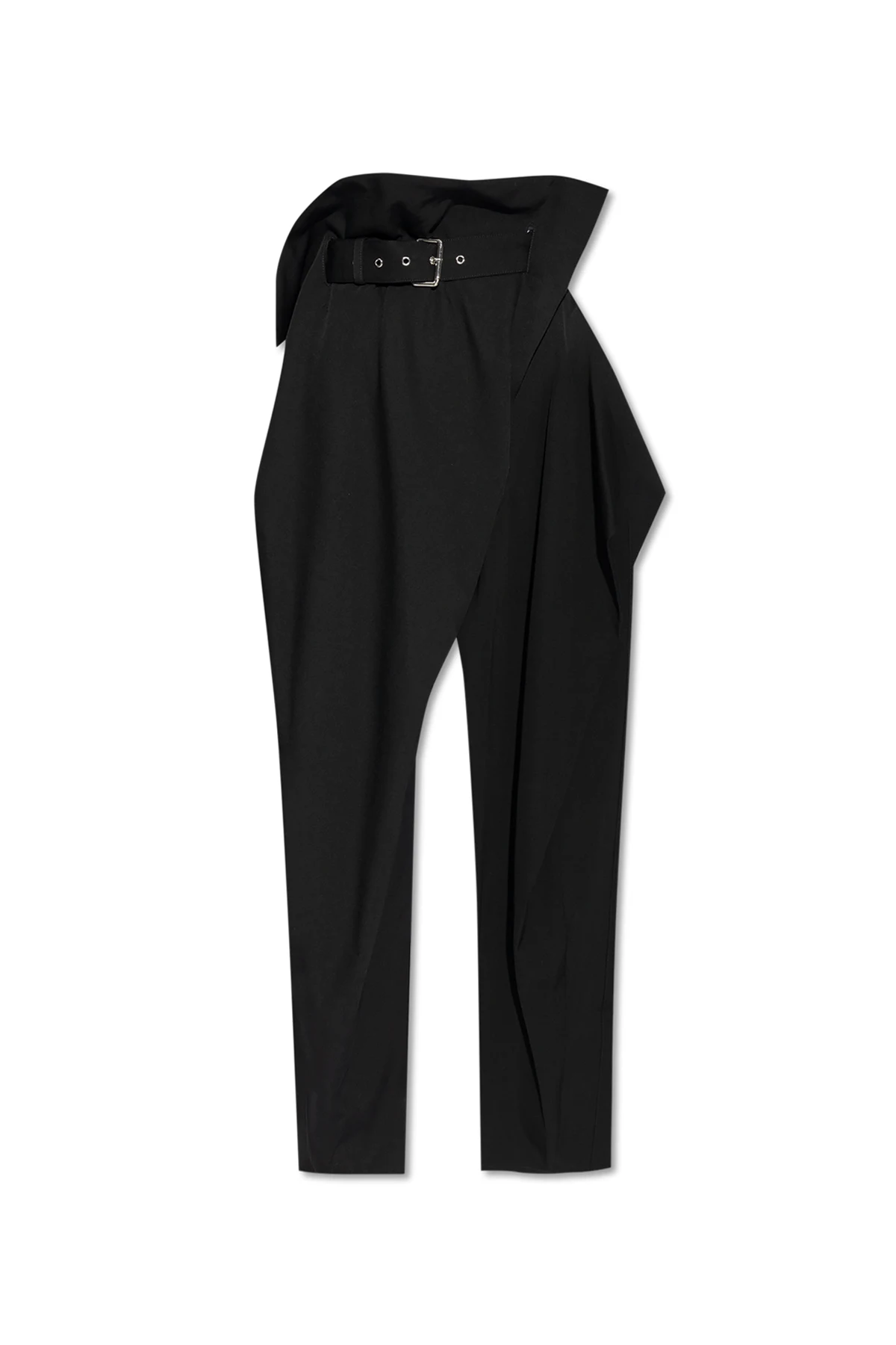 BLACK Woolen pants