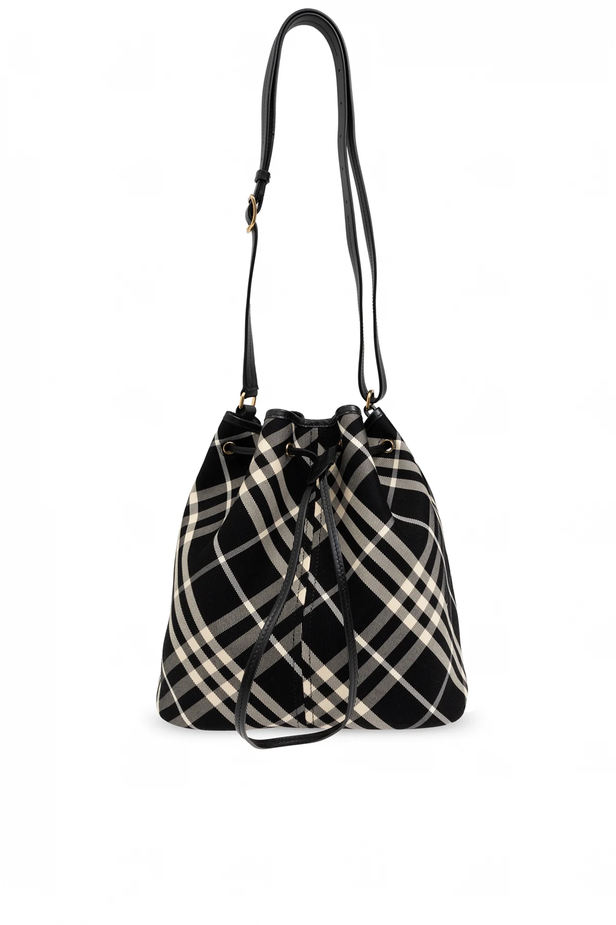 SCHWARZ Schultertasche im ‘bucket’-Stil