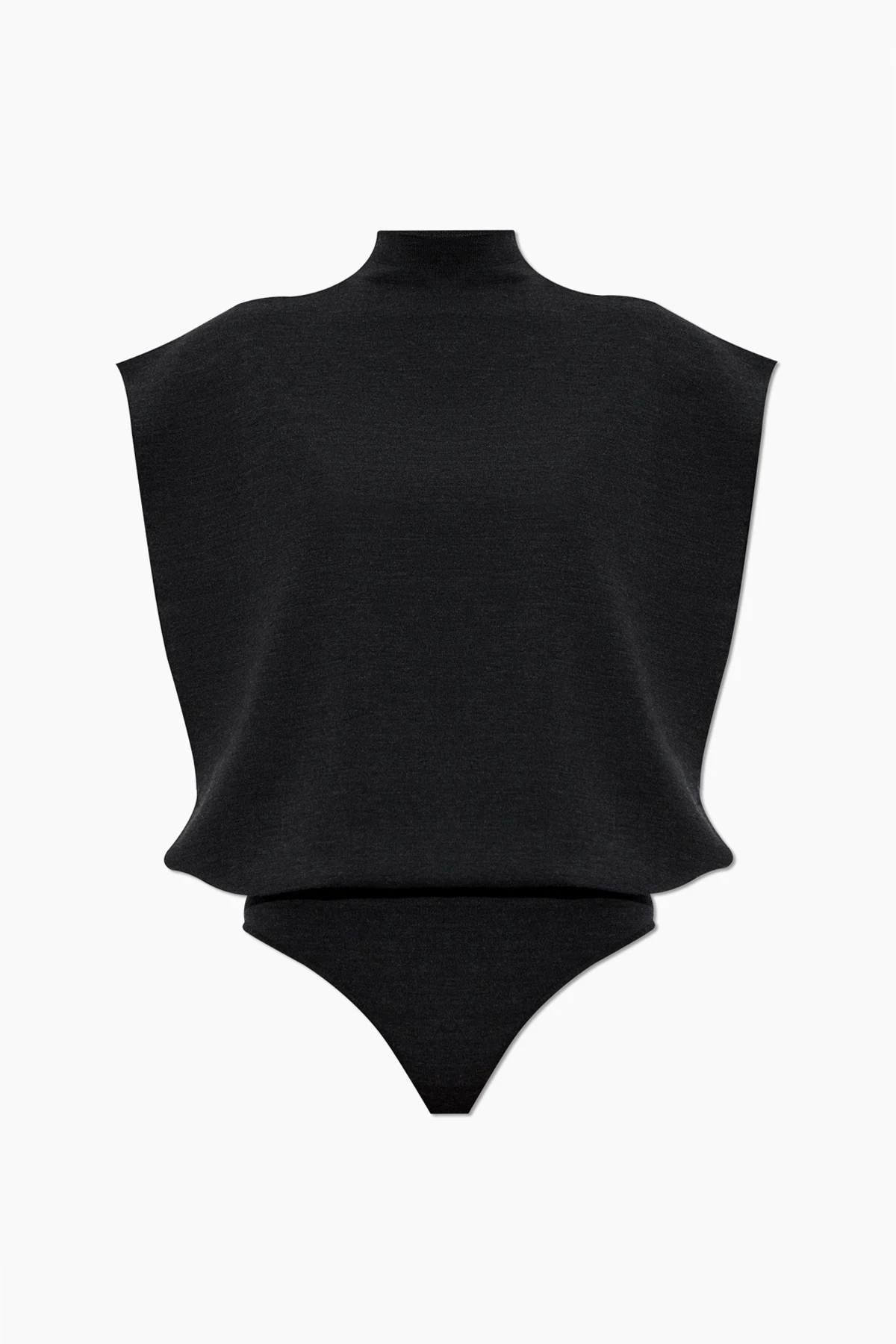 BLACK Wool Bodysuit