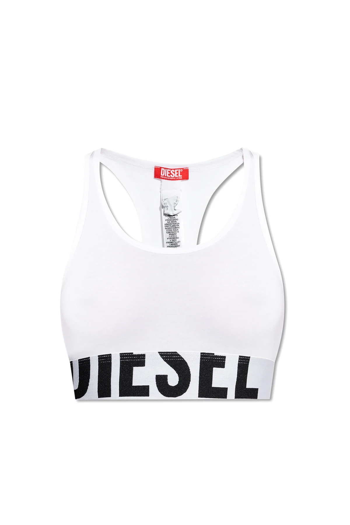 BIAŁY  Biustonosz `UFSB-COTTON-RACE-BRALETTE`