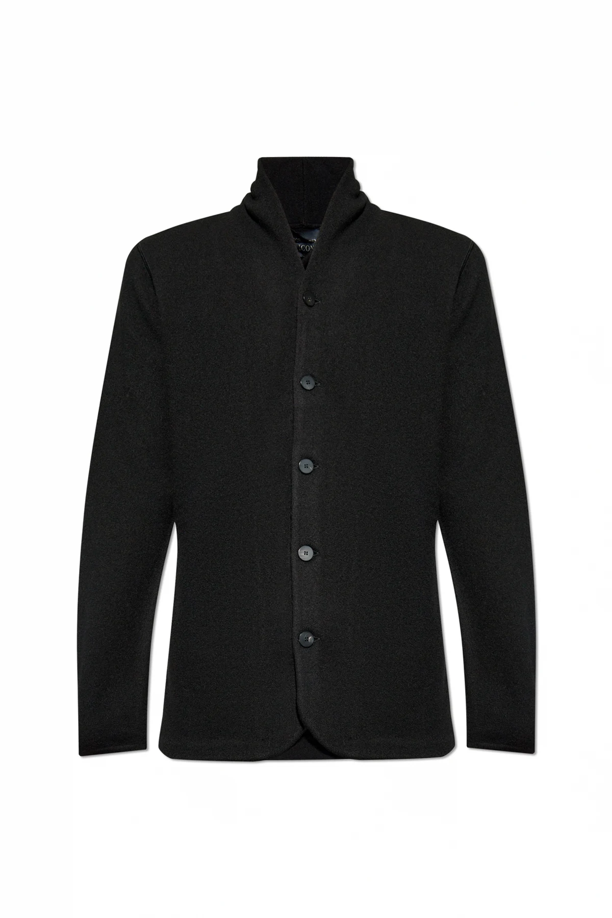 BLACK Wool Cardigan