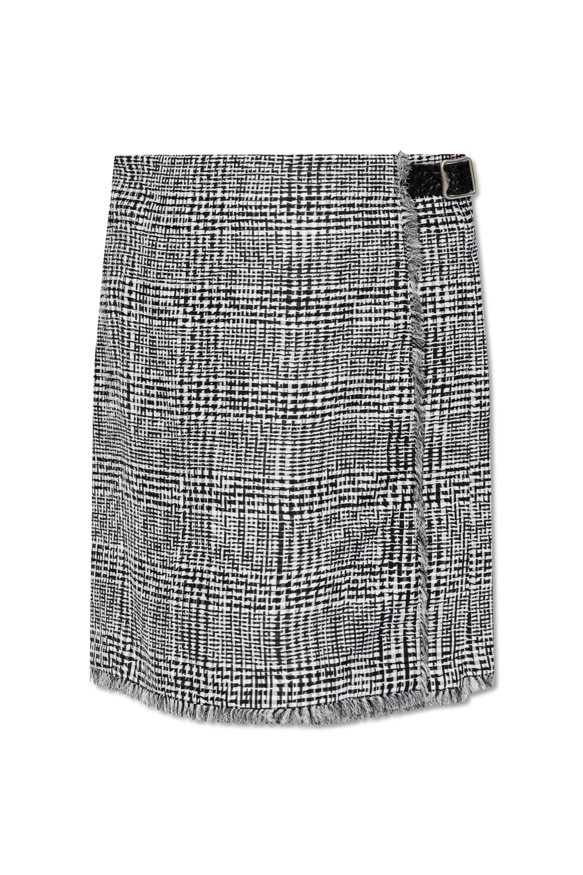 Checked skirt