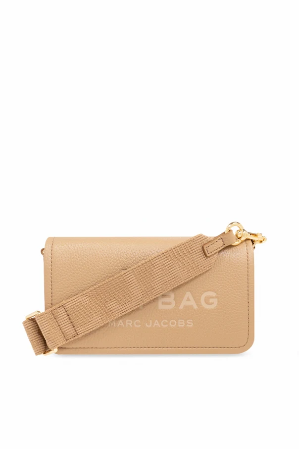 BEIGE ‘The Mini Bag’ leather shoulder bag