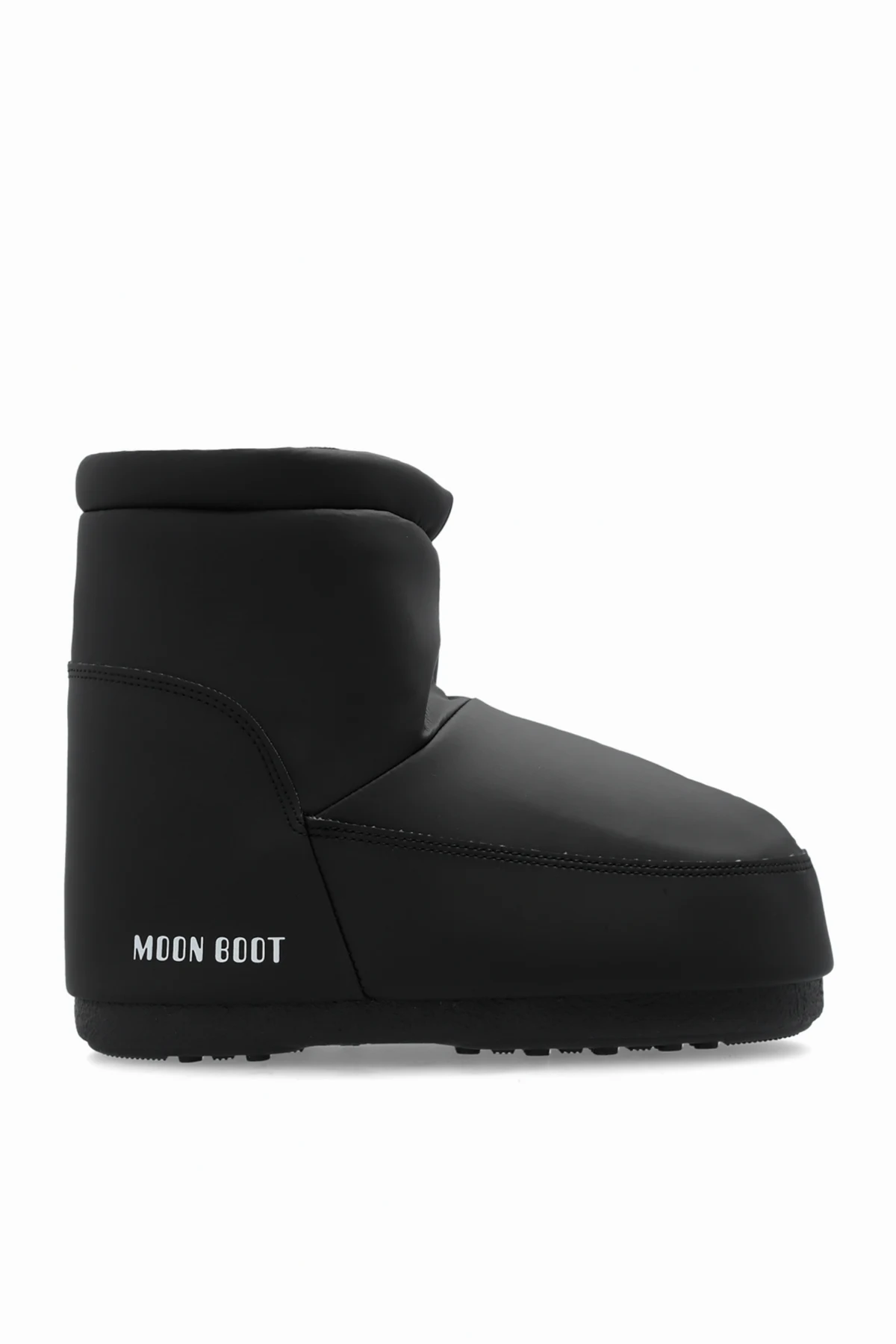 BLACK Snow boots Icon Low Nolace Rubber