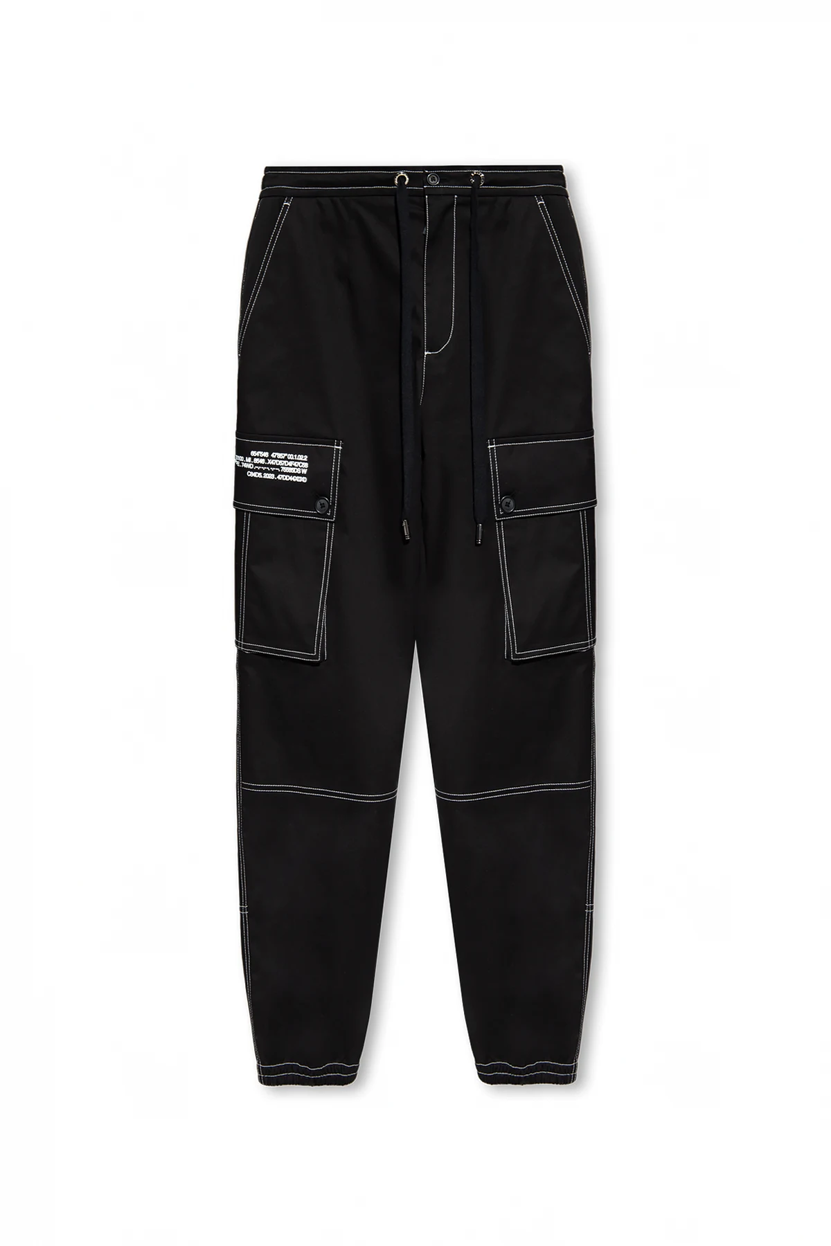 BLACK Printed trousers