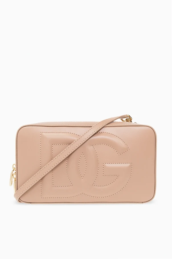 BEIGE Leather shoulder bag