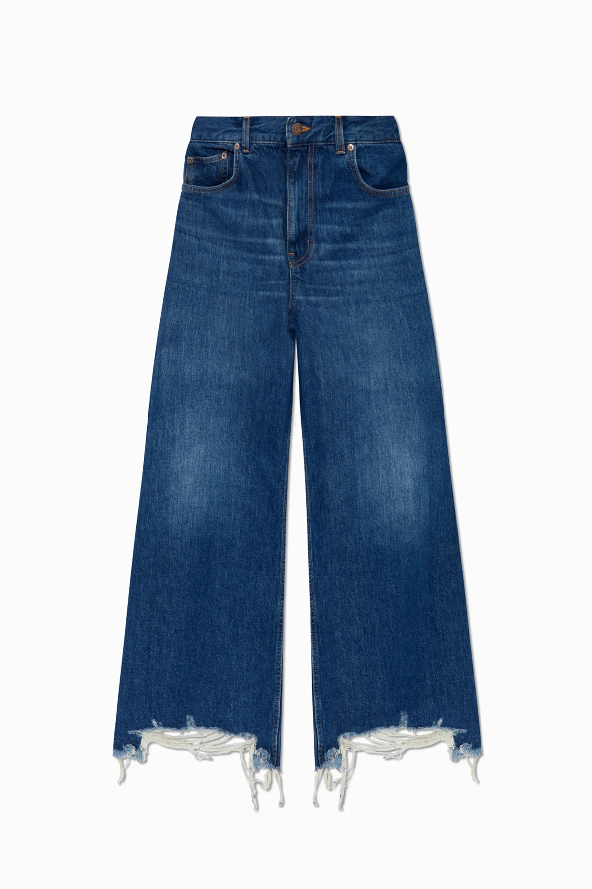 MARINEBLAU Jeans mit vintage-Effekt