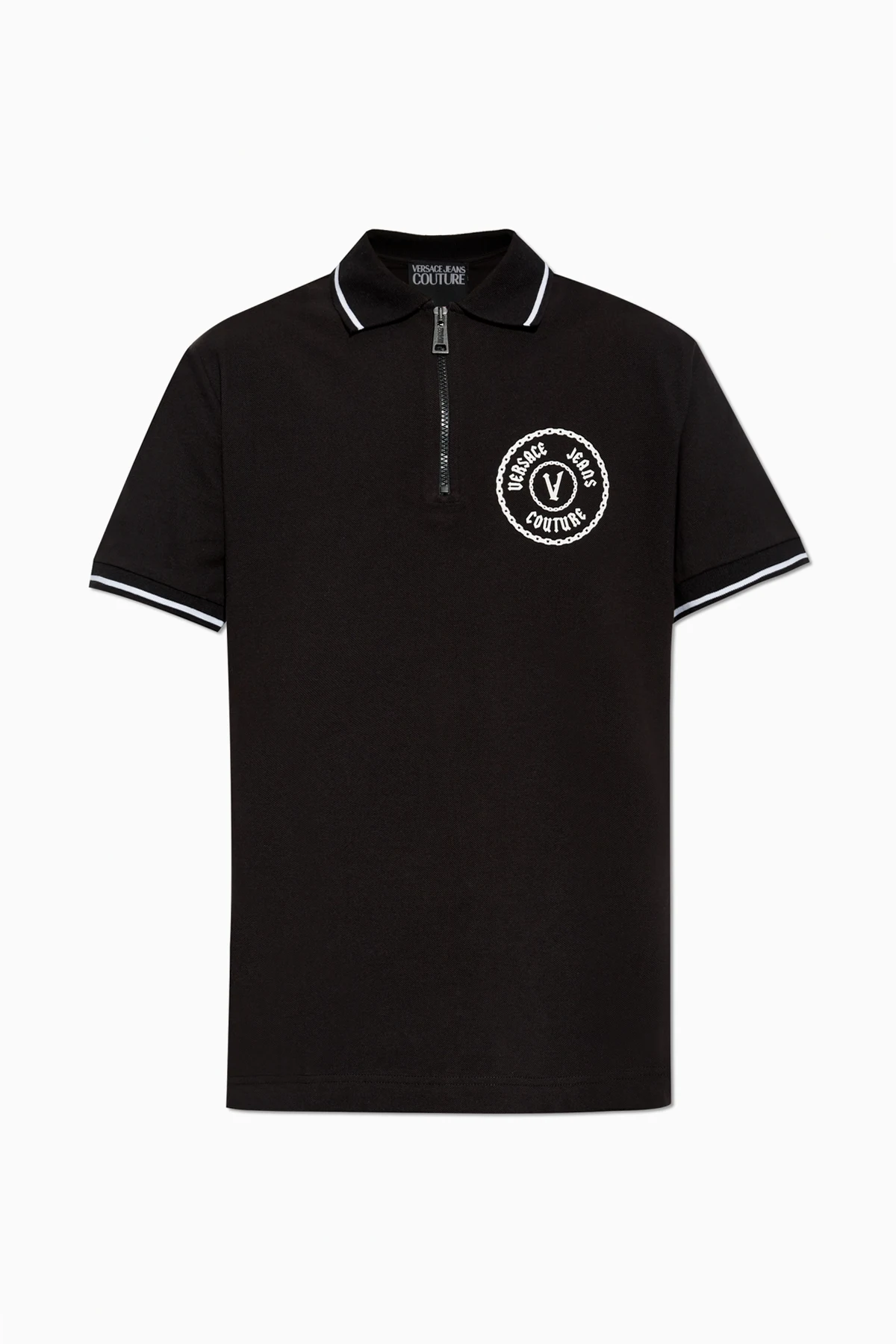 BLACK Polo with logo