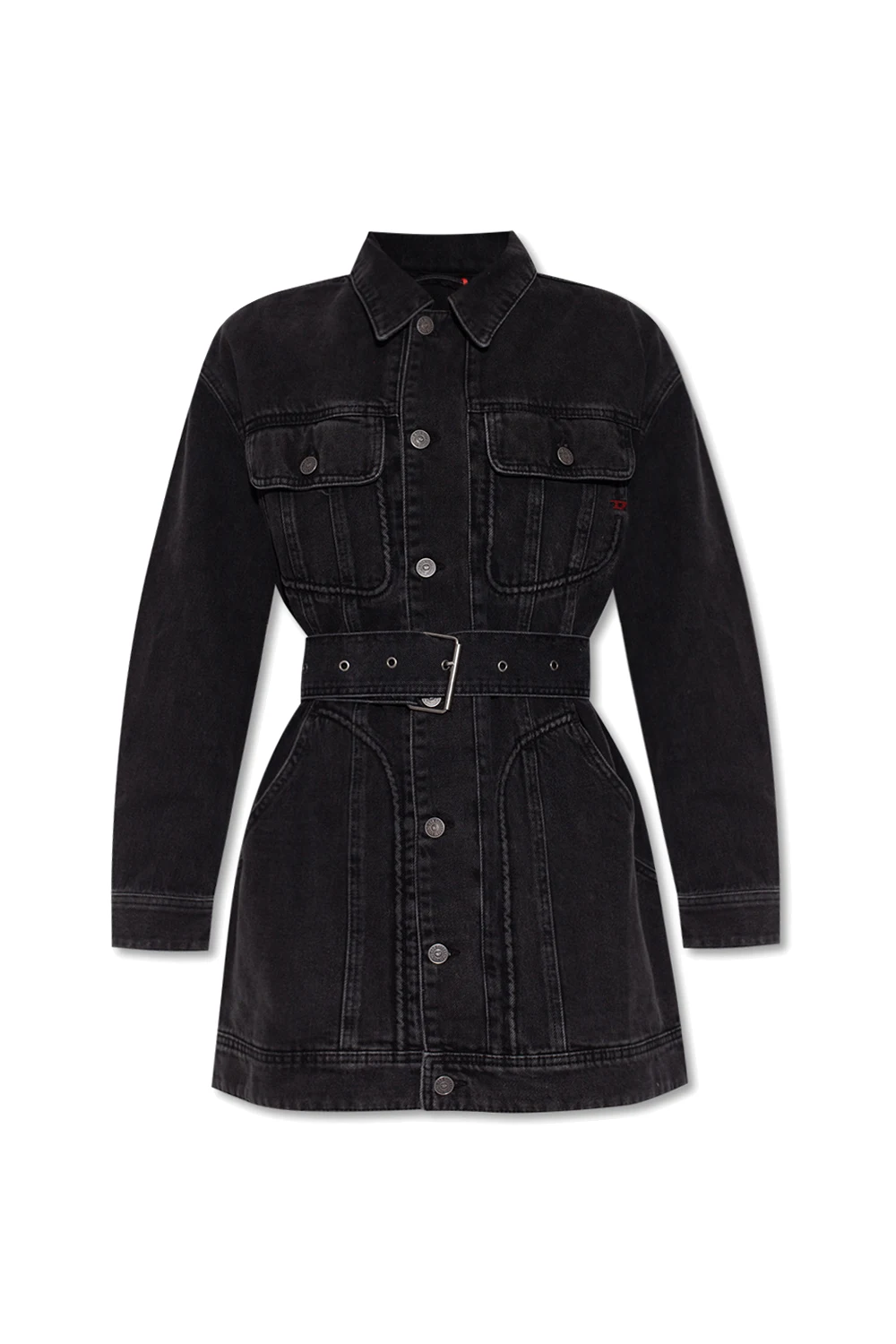 BLACK ‘De-Flamina’ denim jacket