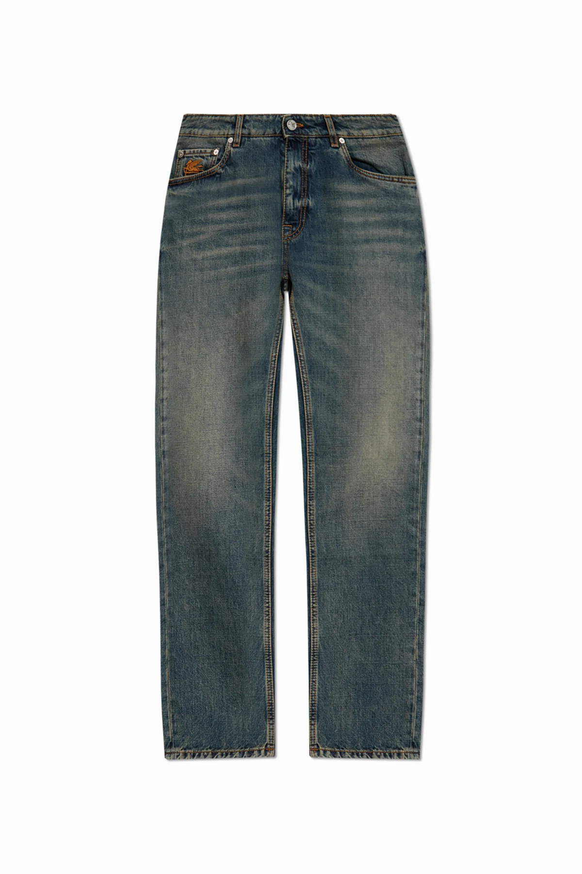 Jeans mit geraden Beinen