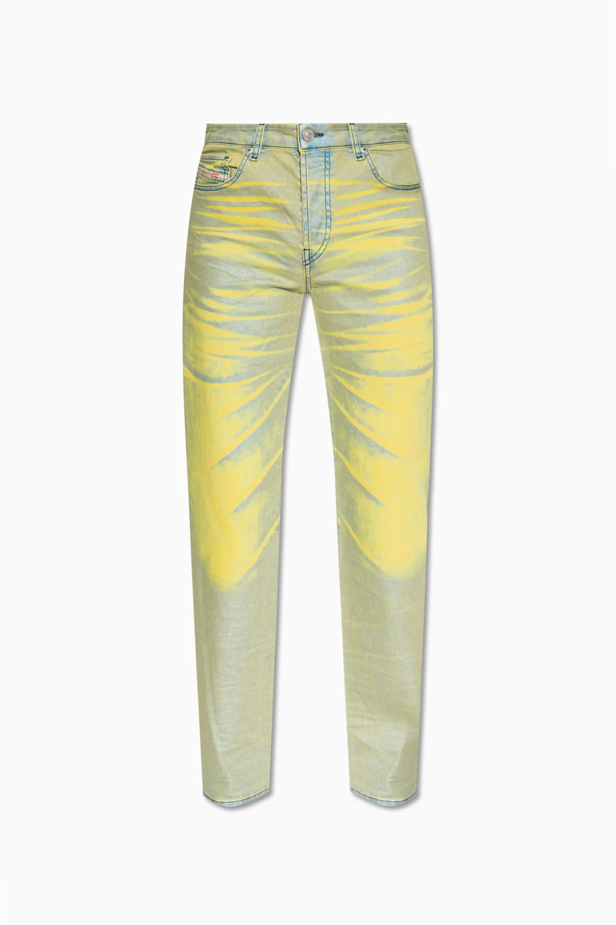 YELLOW  ‘1989 D-MINE-S’ slim fit jeans