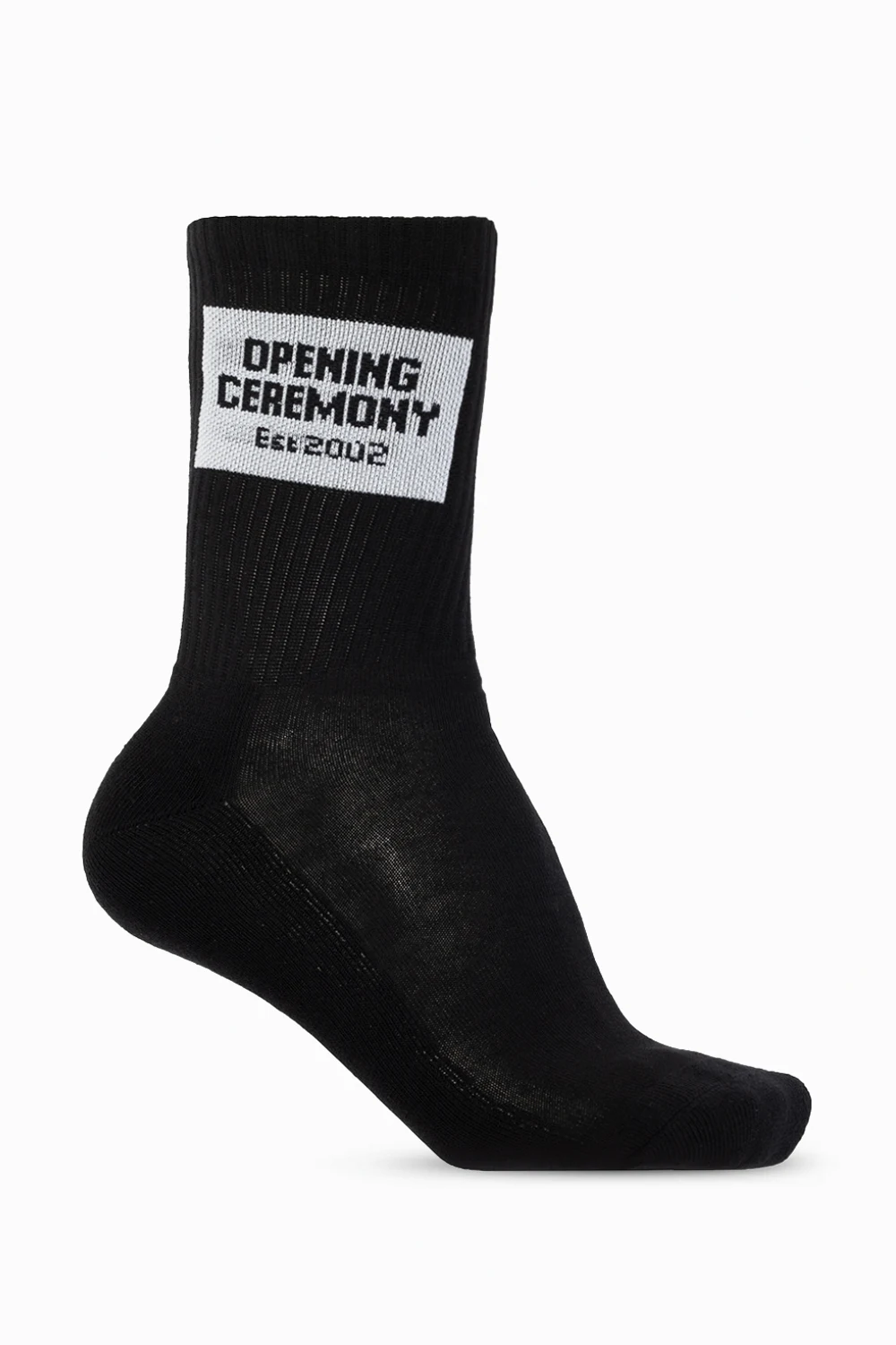 BLACK Socks with logo