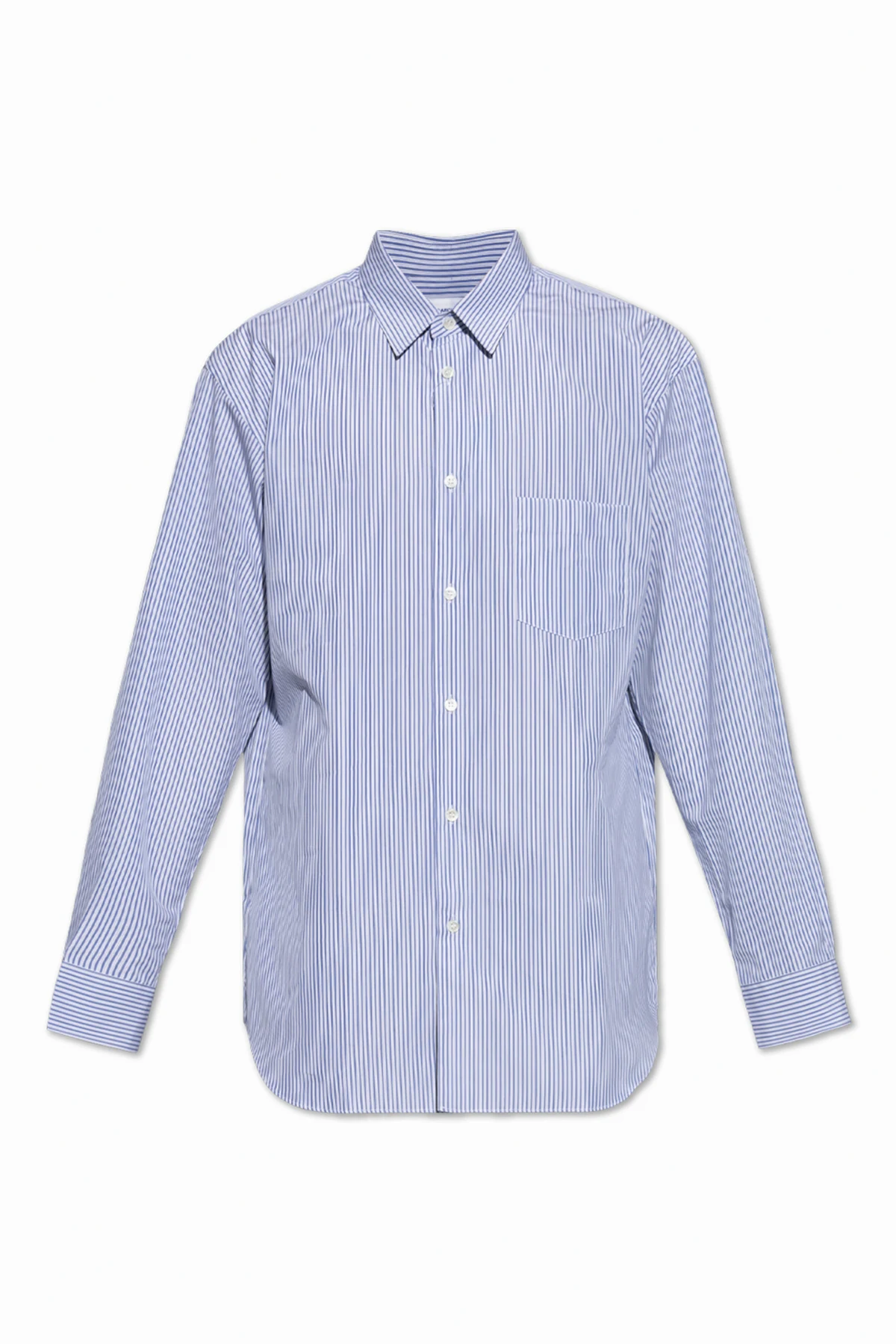 Koszula ze wzorem w pasy