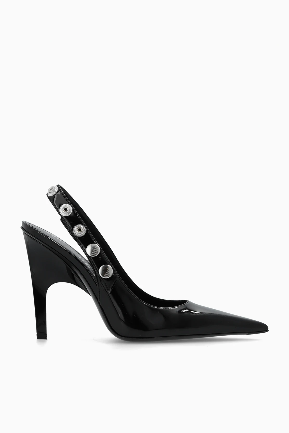 ‘Cosmo’ glossy pumps