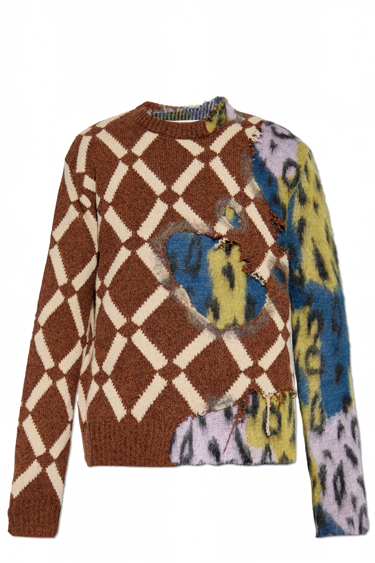 Pullover mit ‘vintage’-Effekt