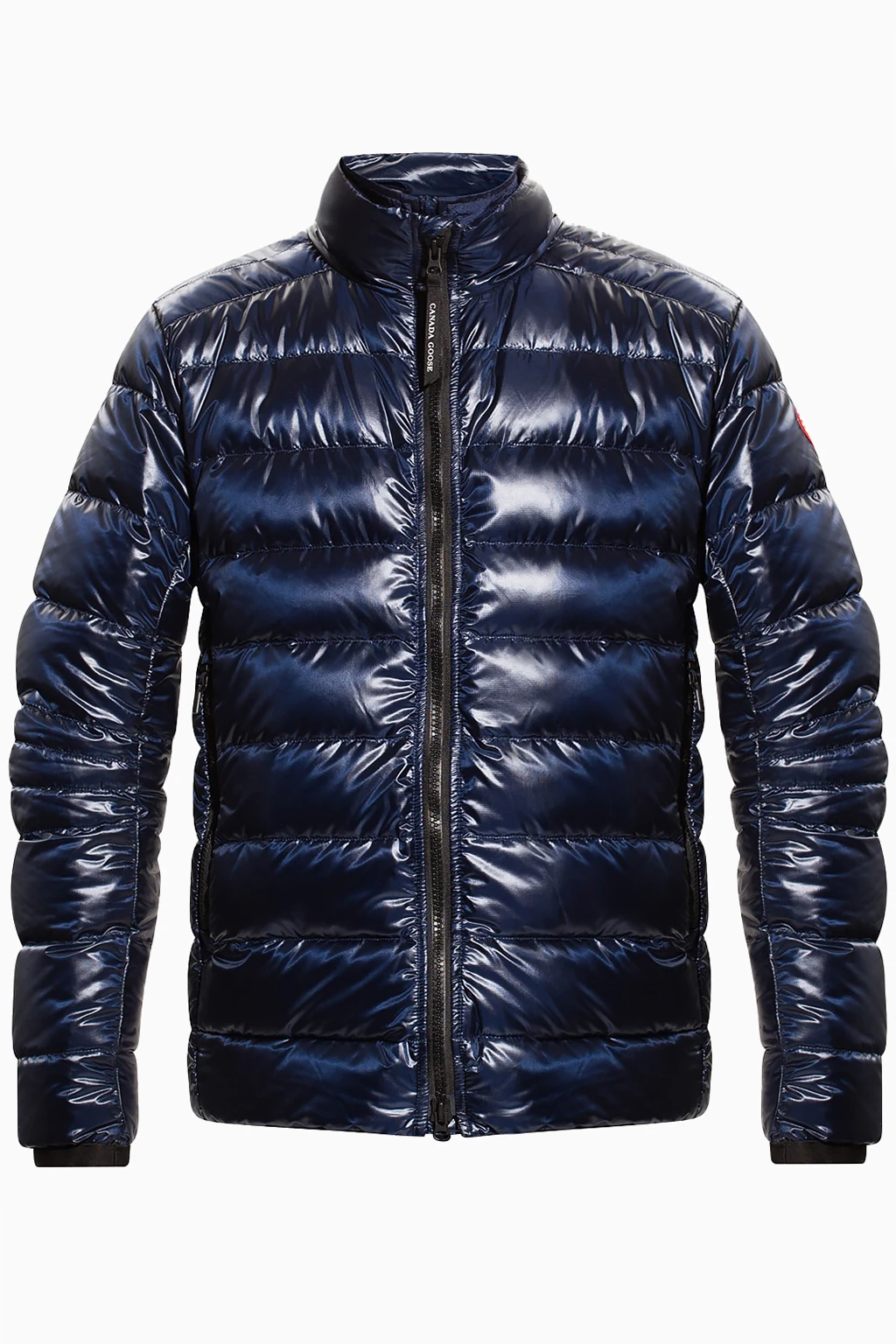 Quilted down jacket