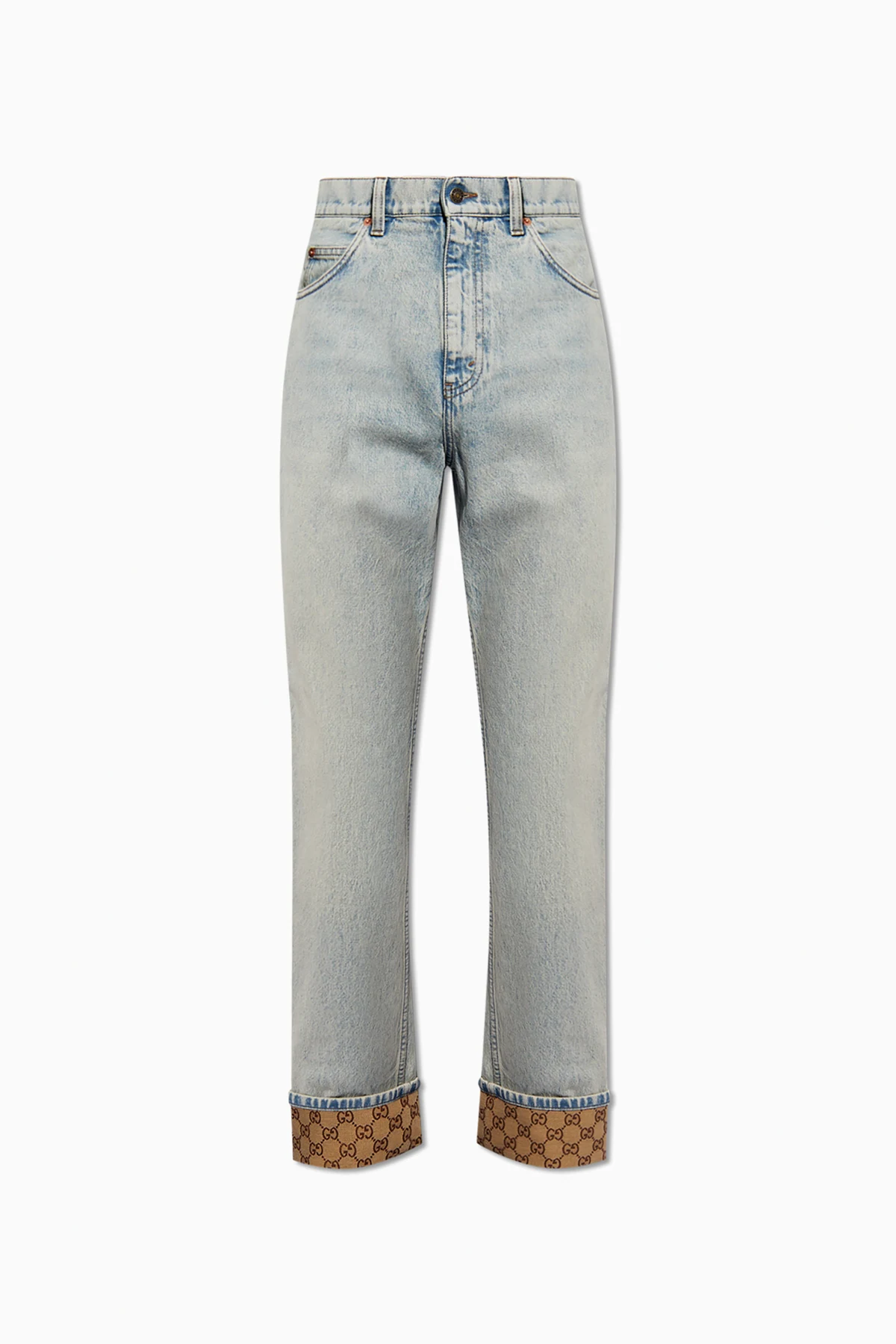 Monogrammed jeans