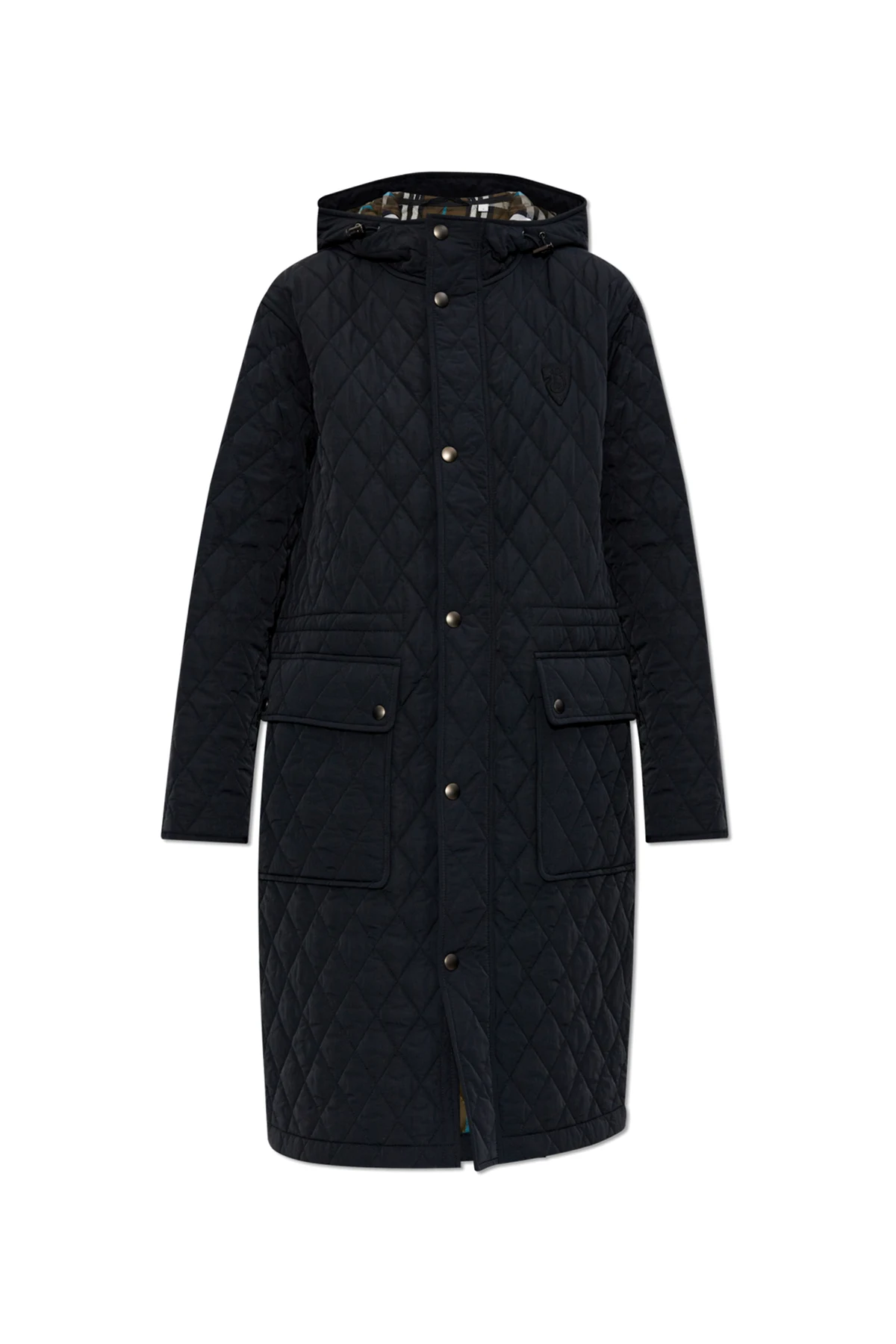 Steppjacke mit Kapuze