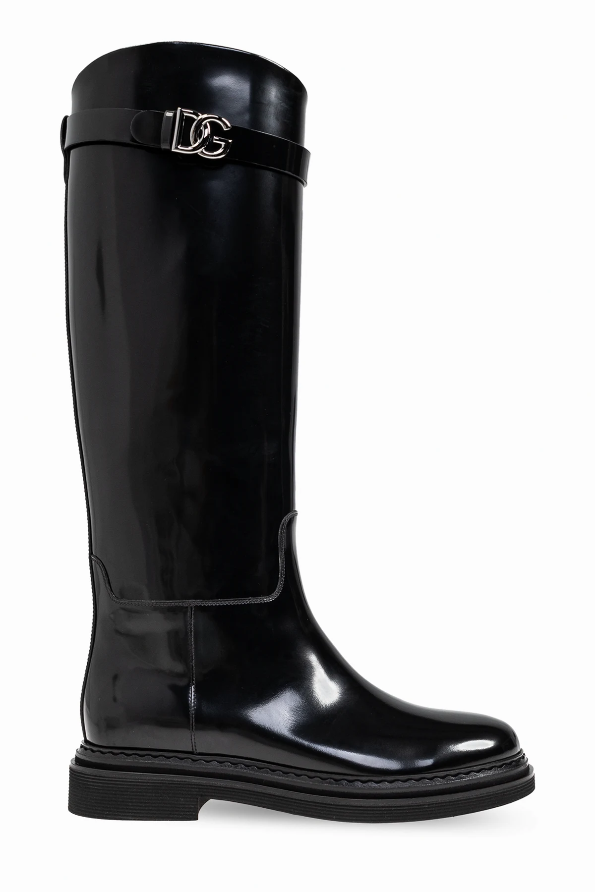 SCHWARZ Lederstiefel