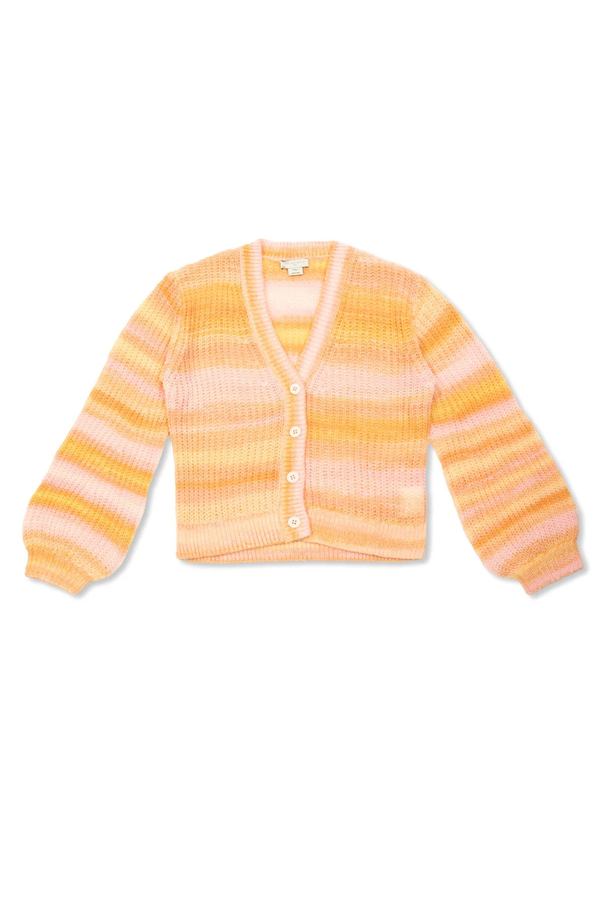 ORANGE V-neck cardigan