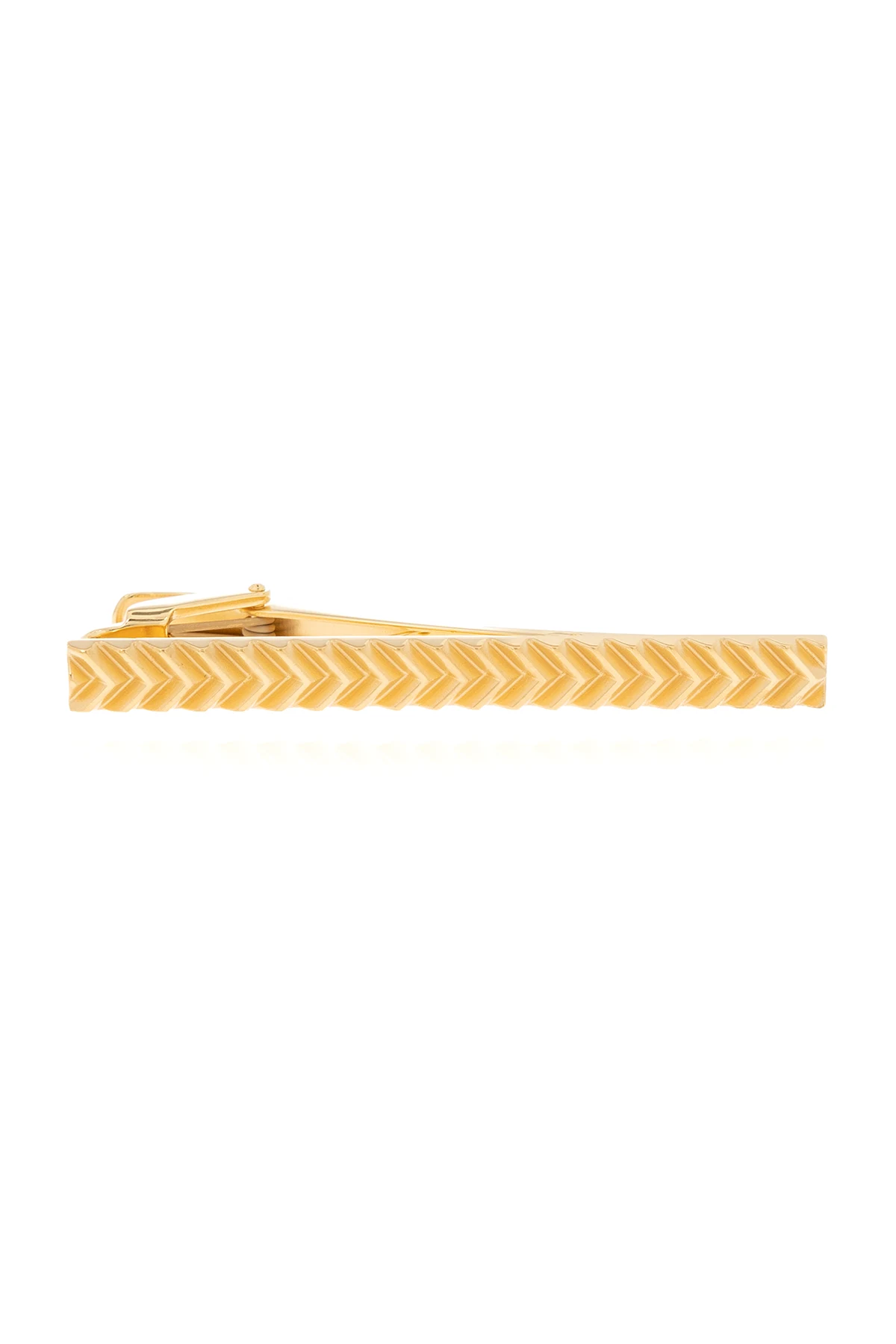 GOLD Textured tie clip