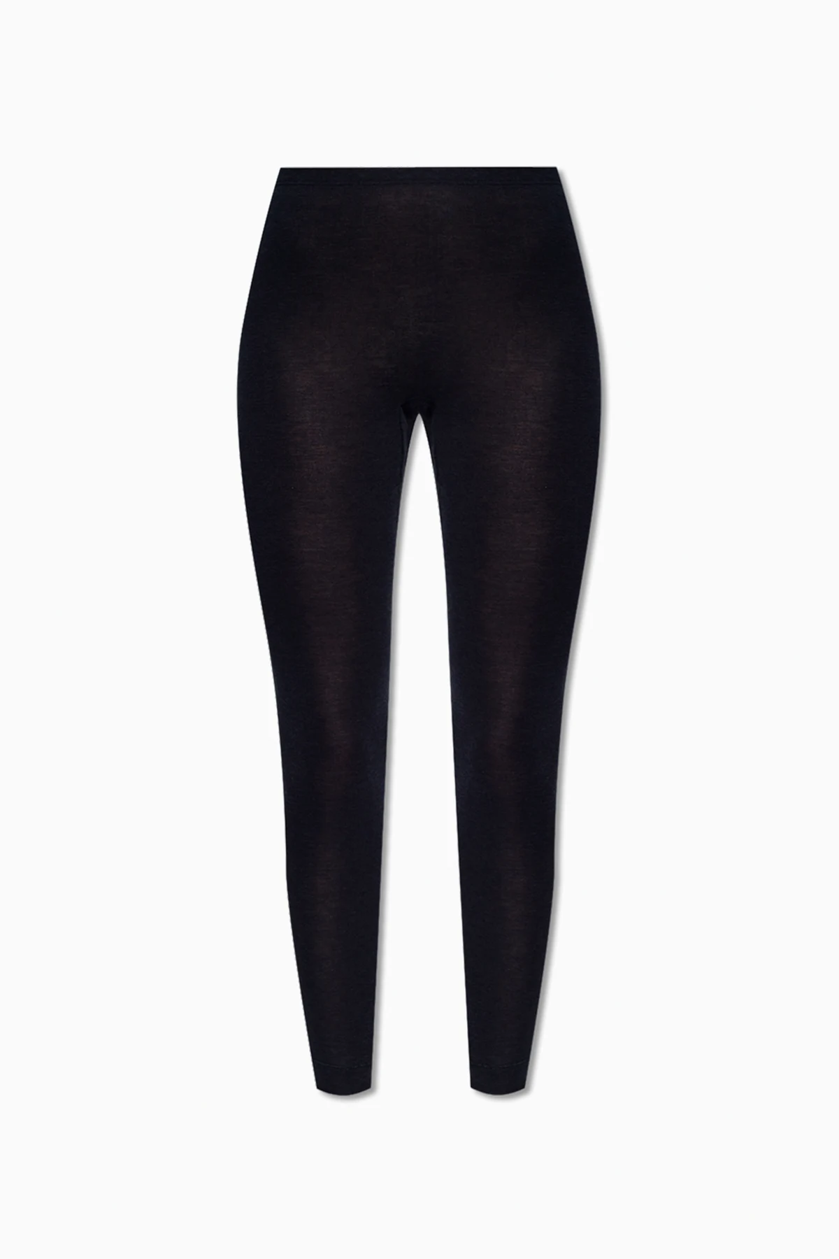 Silk-blend leggings