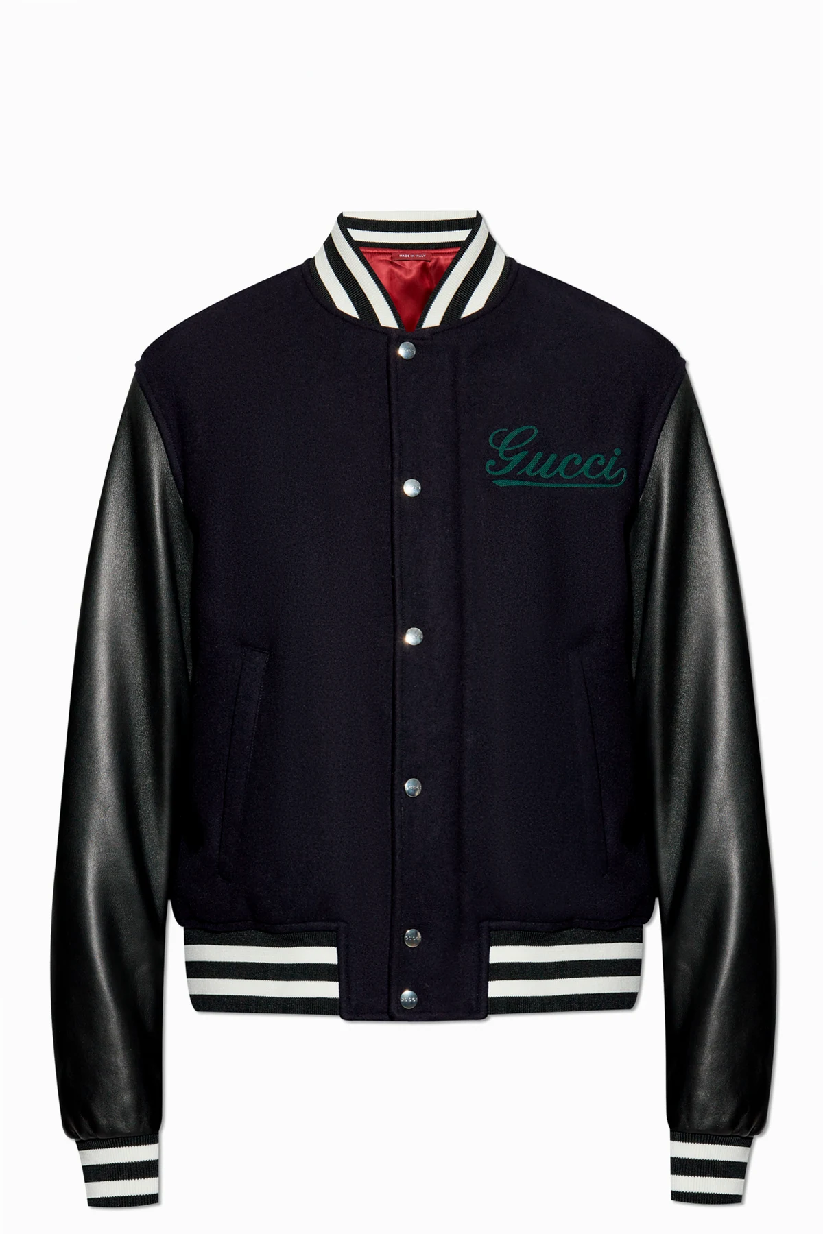 SCHWARZ Jacke mit Logo
