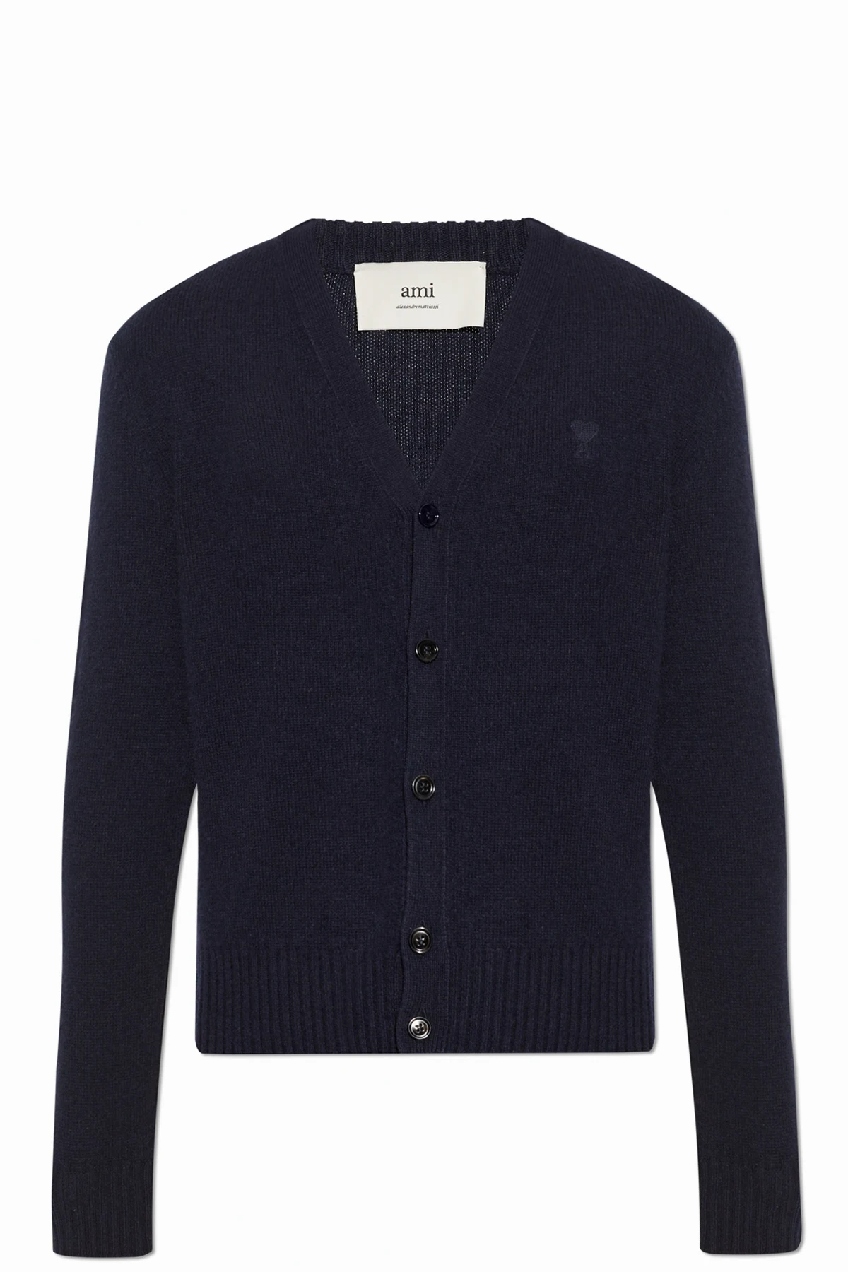 NAVY BLUE Cashmere Cardigan