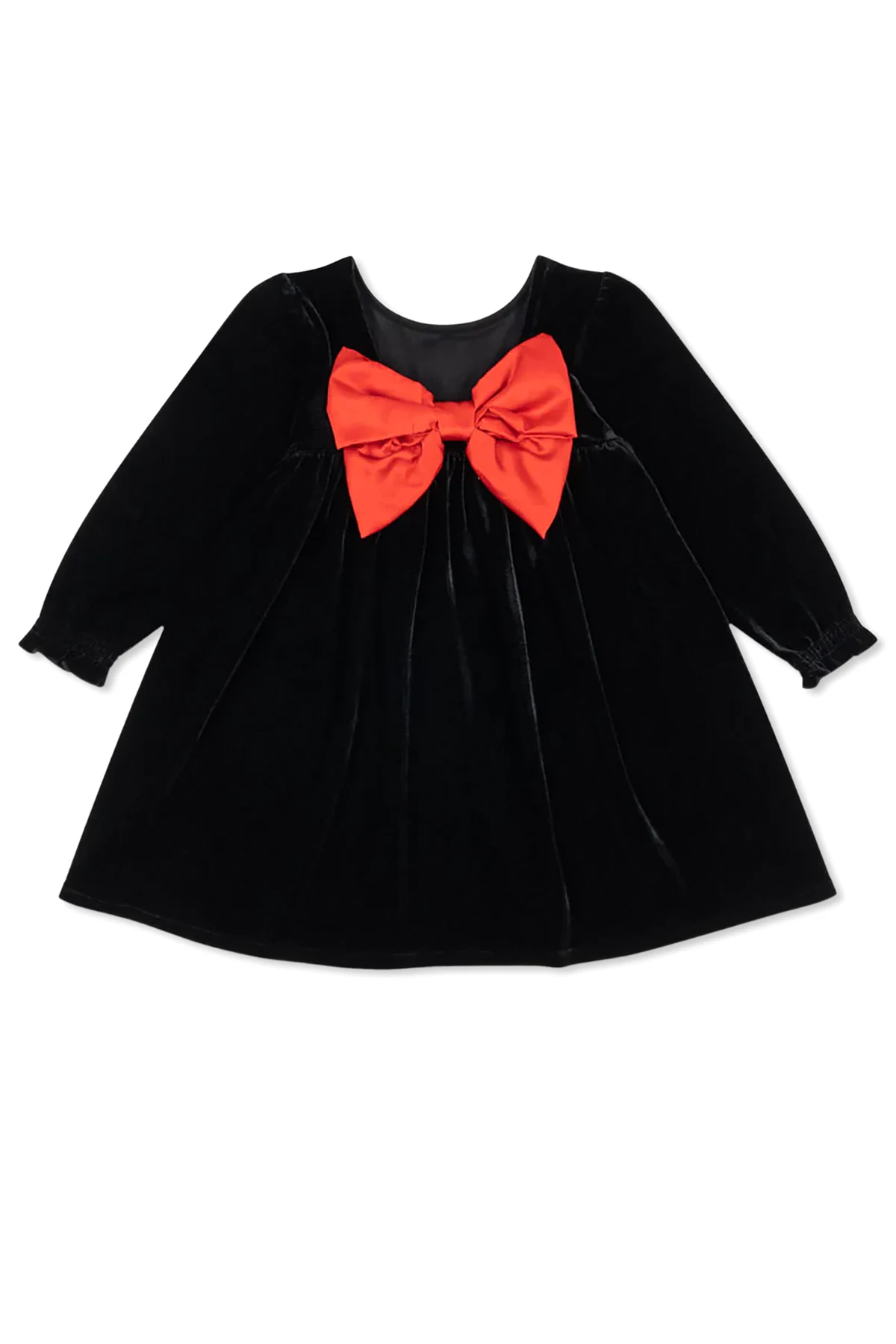 BLACK Dress with Bow