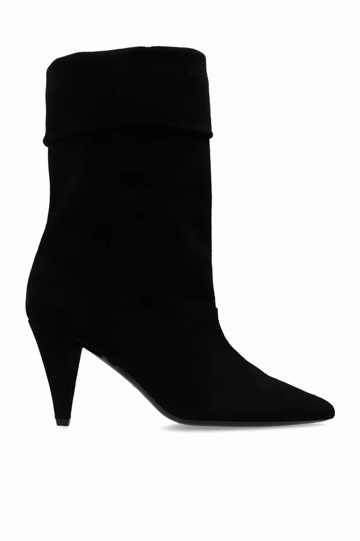 BLACK Heeled ankle boots 'Lolo'