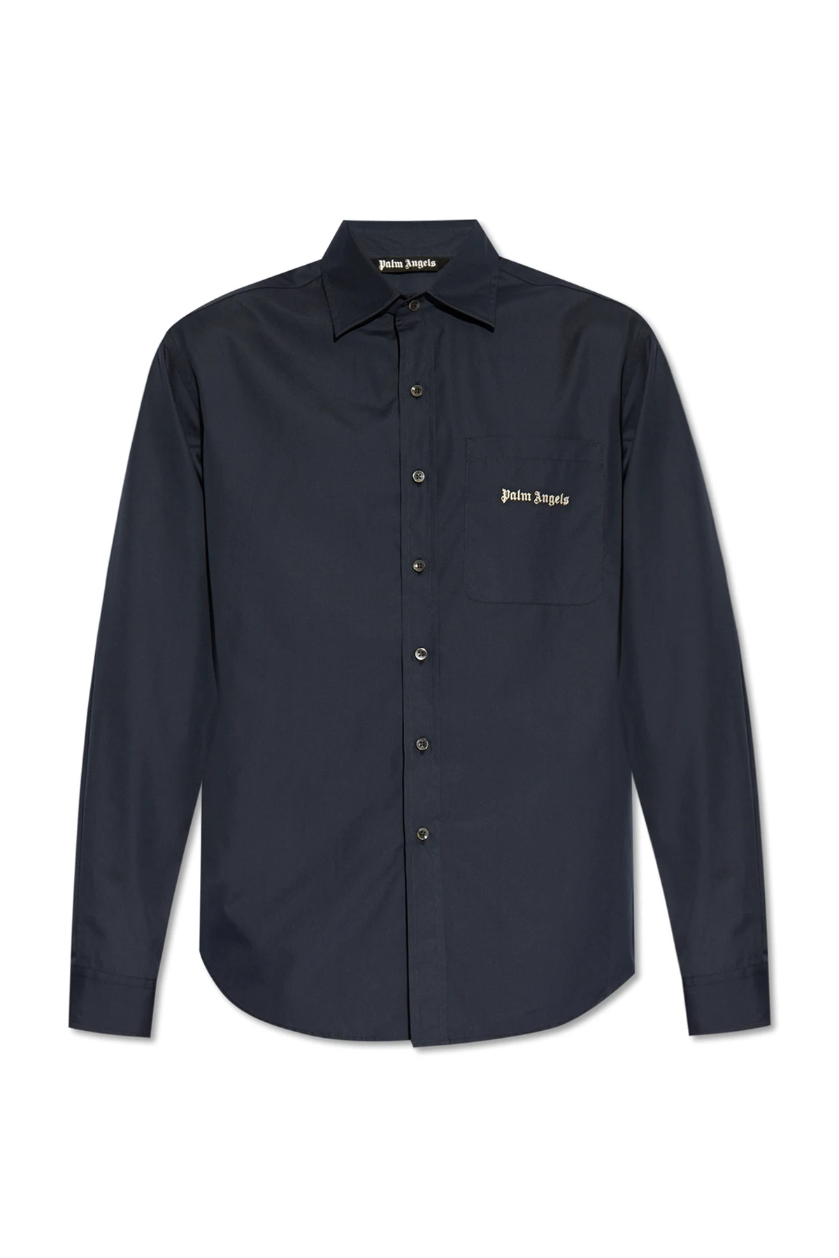 NAVY BLUE Shirt with logo