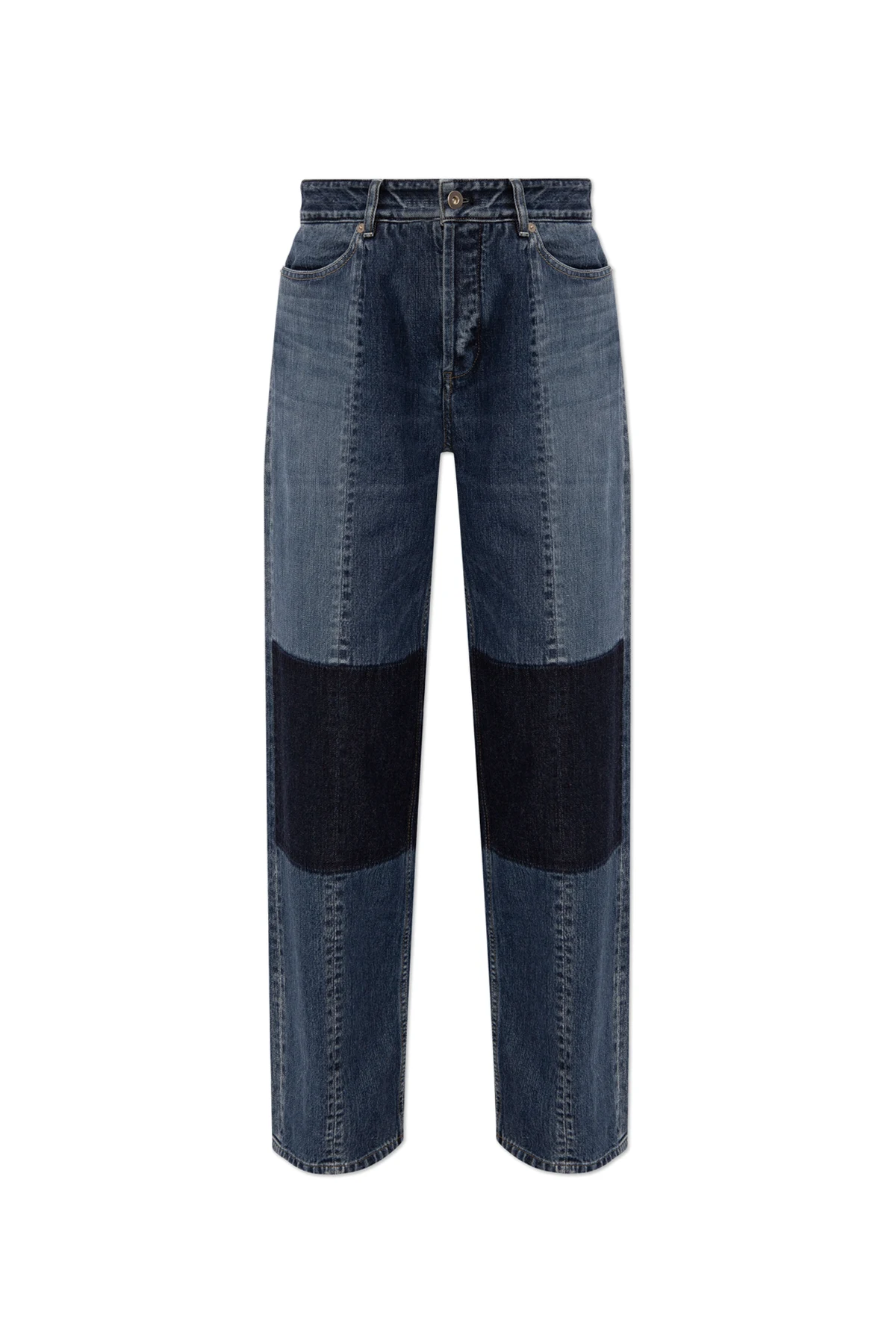 Jeans mit Nähten