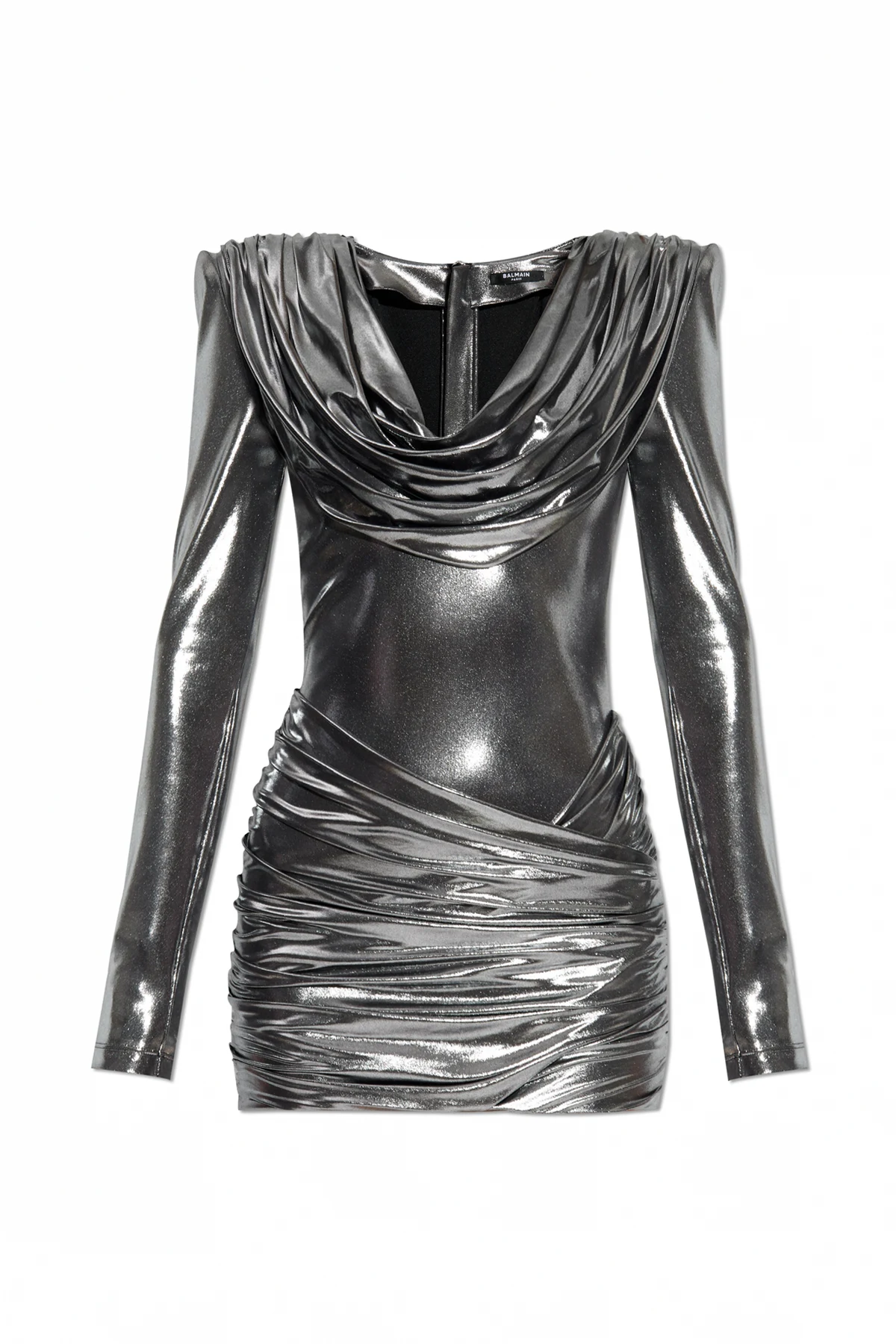 SILVER Metallic dress