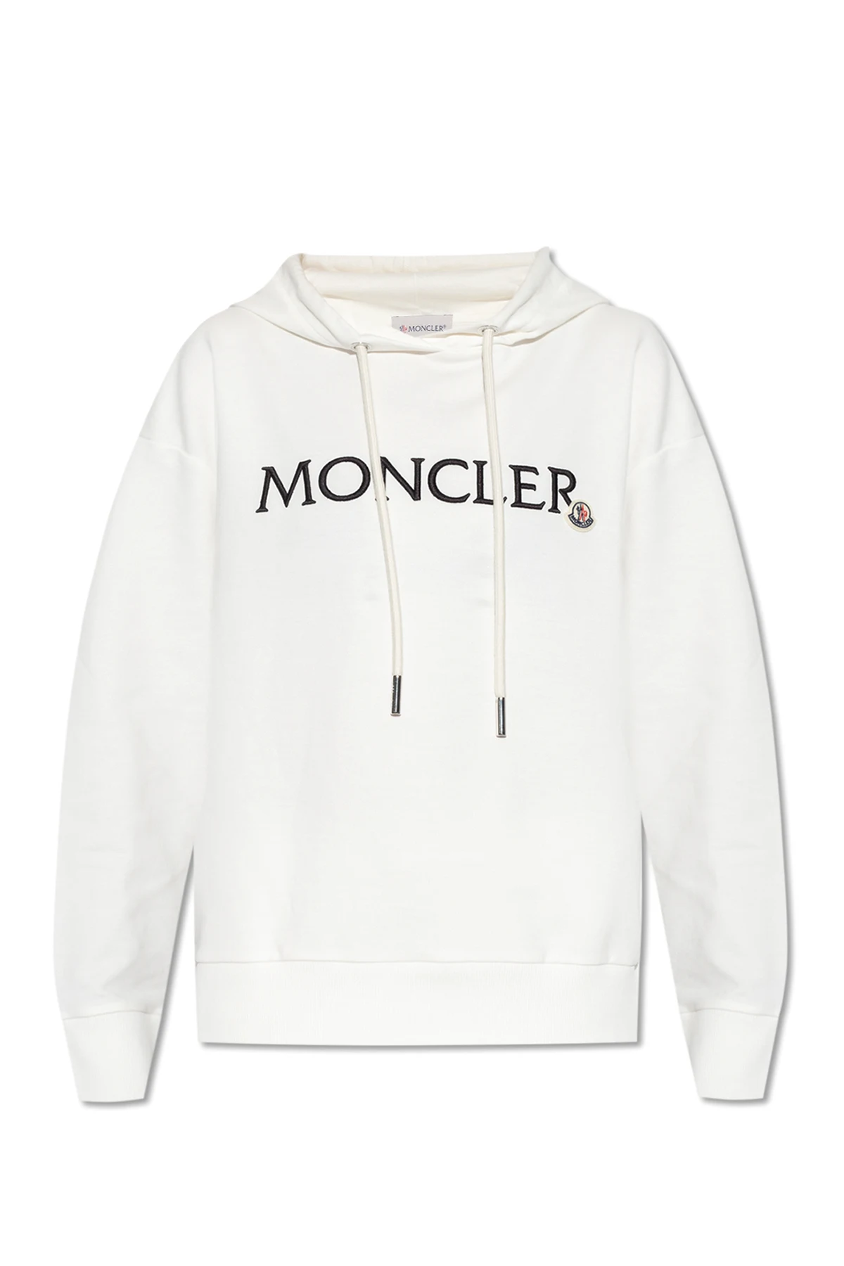 Logo-embroidered hoodie