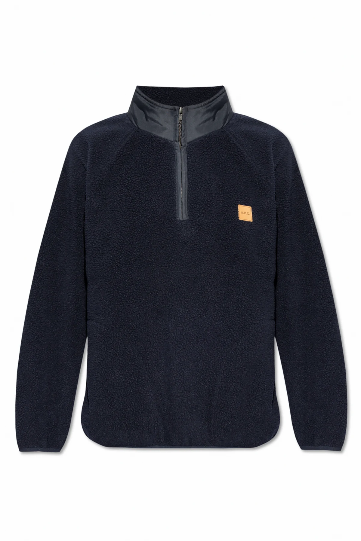 Fleece mit Stehkragen