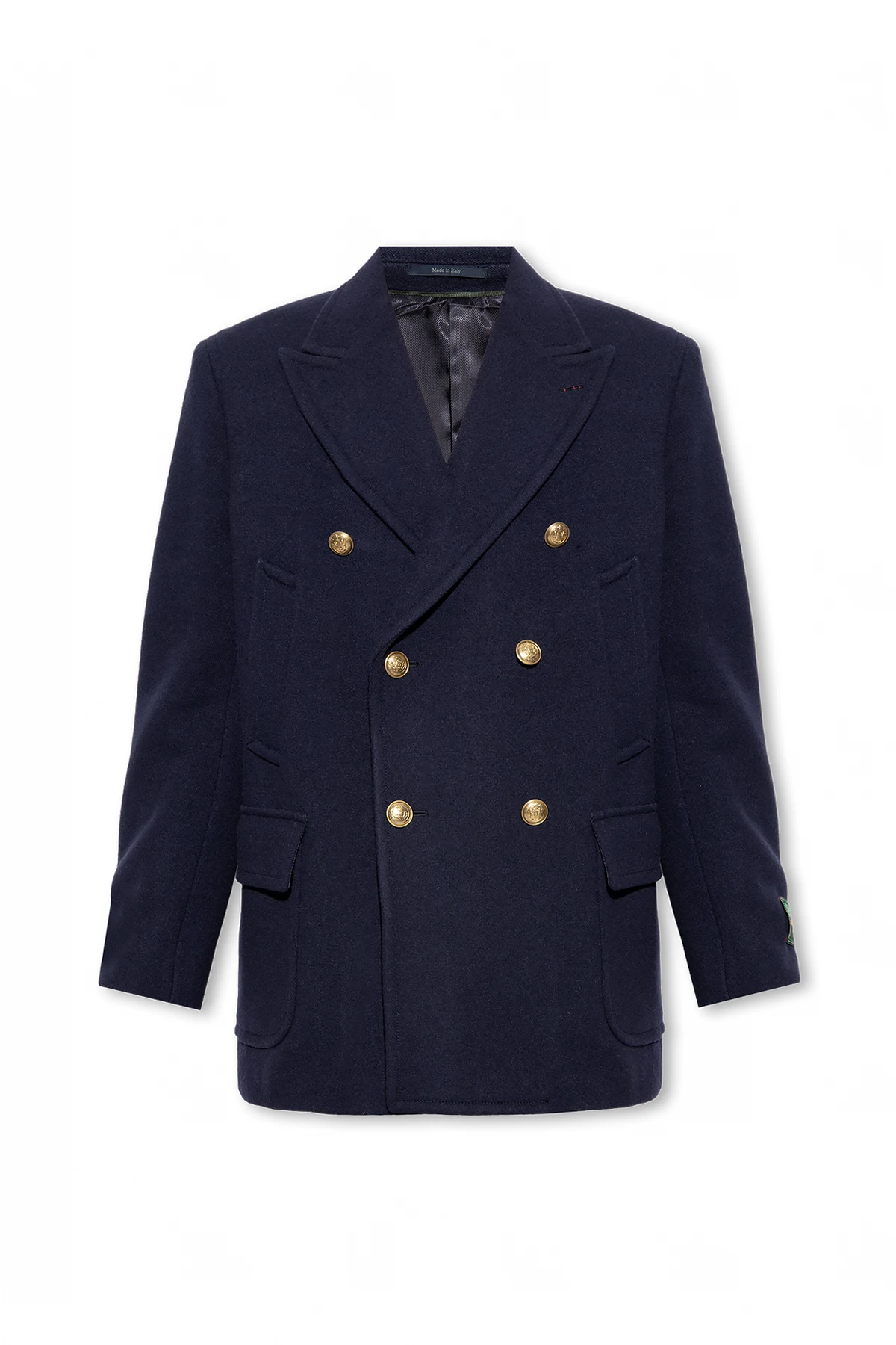 Short wool coat