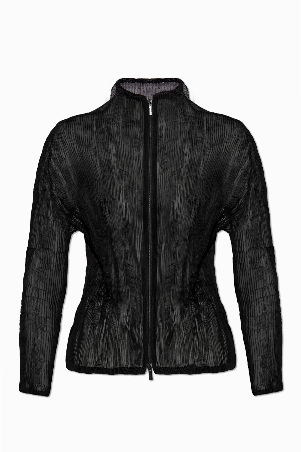 Plissierter Cardigan