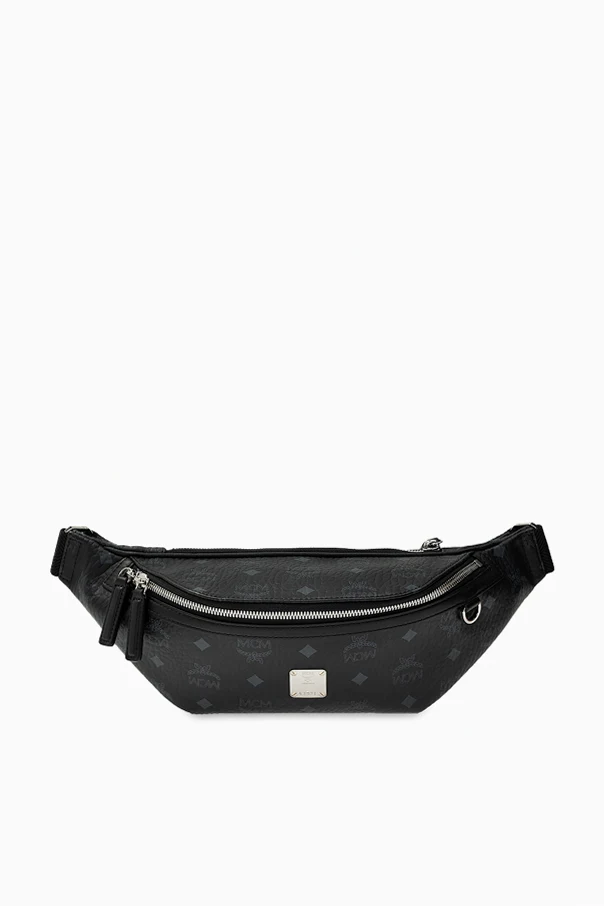 BLACK Logo belt bag