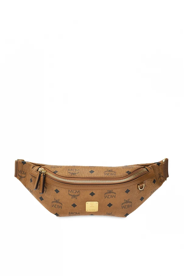 BROWN Belt bag with logo