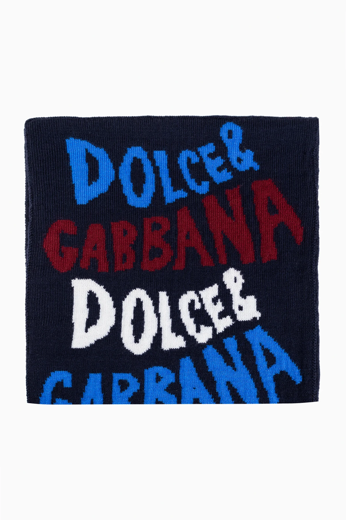 Wełniany szal z logo